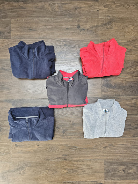 Re-Seller Bundle: 5 Starter Fleece Jumpers/Jacket - Xl/Extra Large