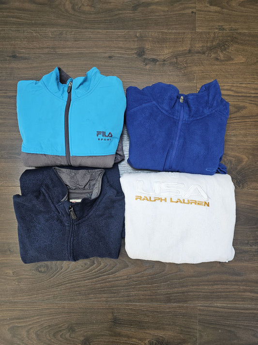 Re-Seller Bundle: Bundle x4 Designer Fleeces - S/Small Mens/Womens