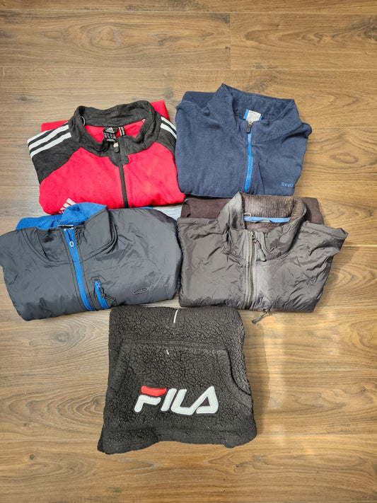 Reseller bundle: 5 Fleece Bundle - Mens/Womens - XL/Extra Large
