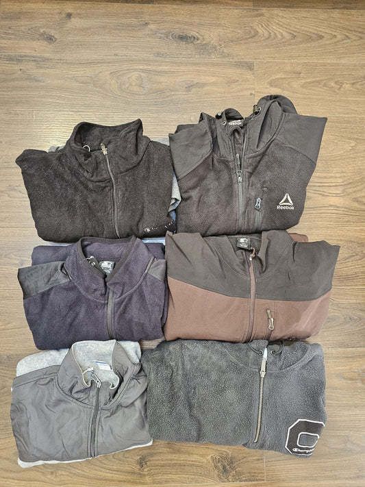 Reseller bundle: 6 Bundle Fleece - Jumper/Jacket - Mens/Womens - Mixed Sizes
