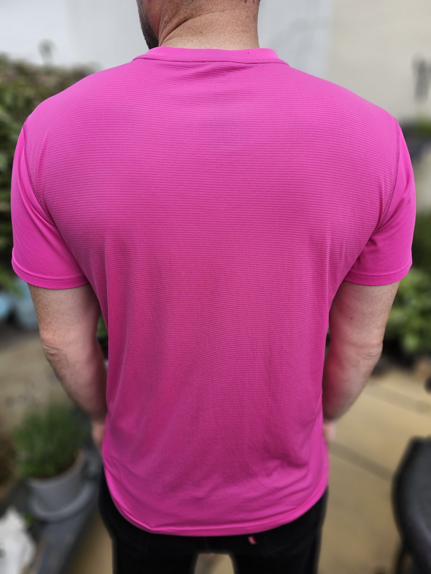 Mens Berghaus Pink Activewear Short Sleeve Top T-Shirt - M/Medium
