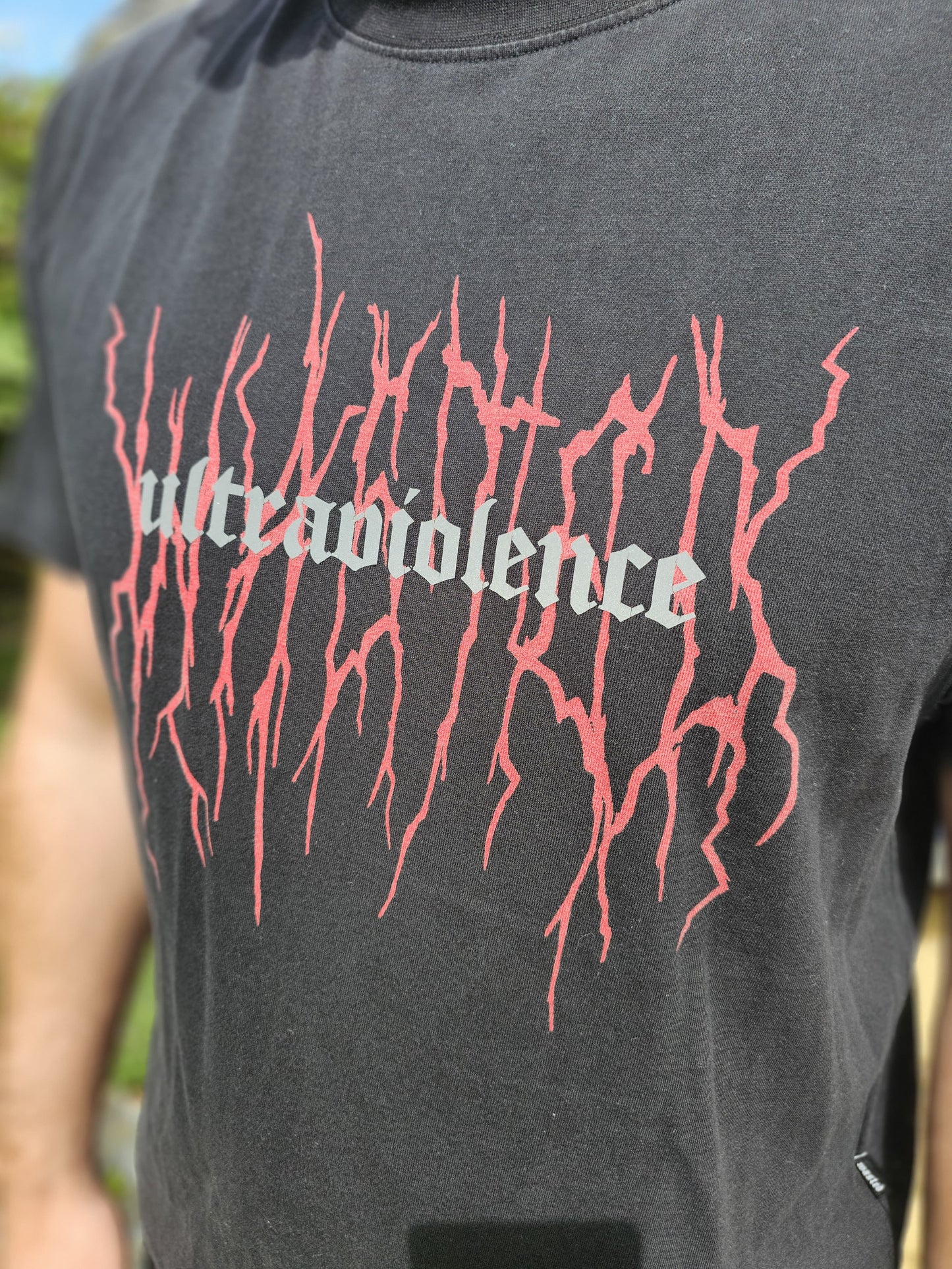 Wasted Paris Ultra Violence Black Short Sleeve Streetwear T-Shirt - M/Medium