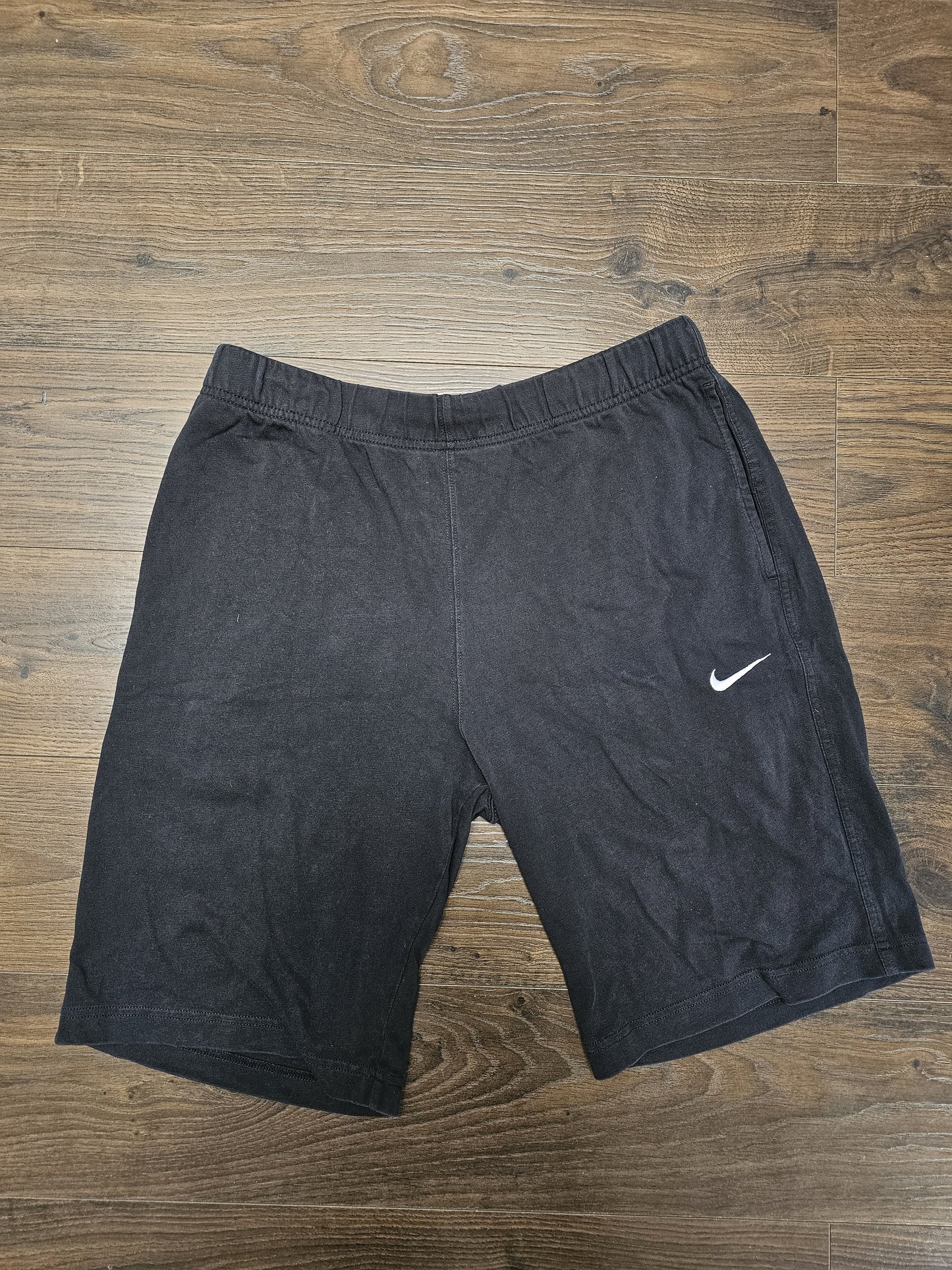 Nike Black Mens Sweat/Jogging Bottom Shorts - L/Large