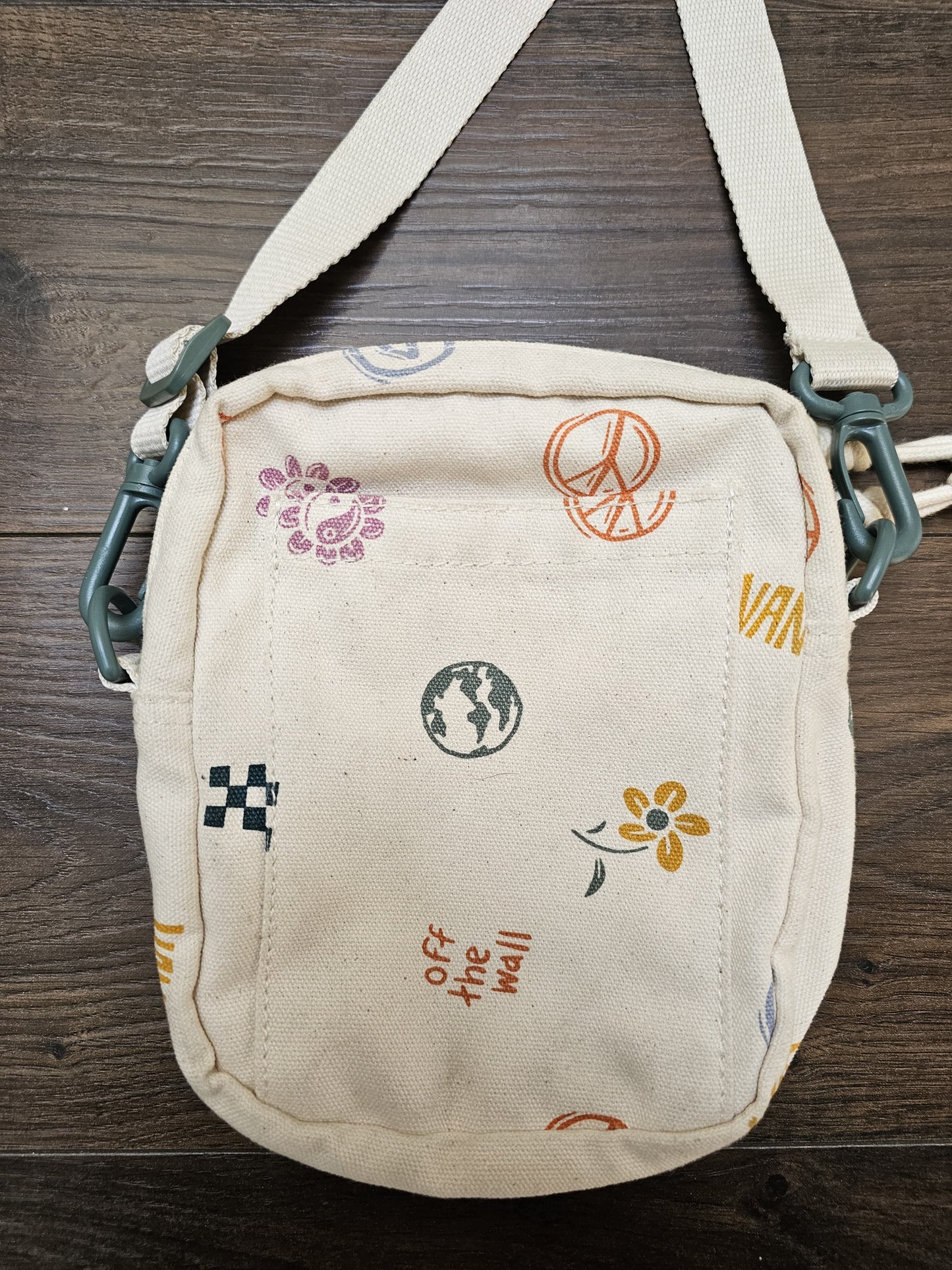 Vans Off The Wall 'In our hands' Cross Body Peace World Floral - Small