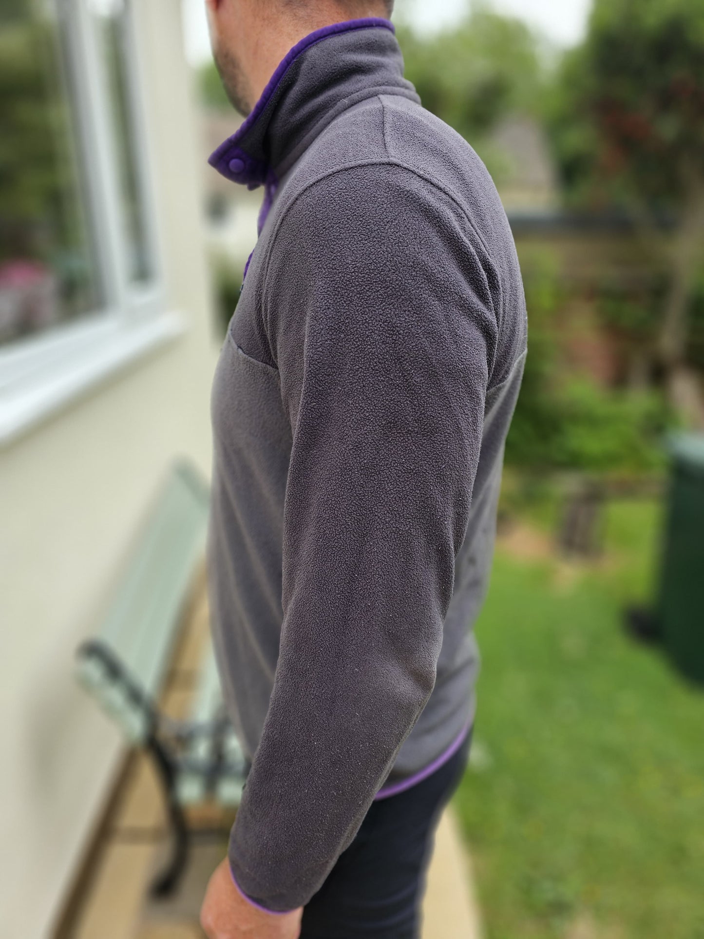 Patagonia Pullover Snap Button Up Fleece Jumper-M/Medium