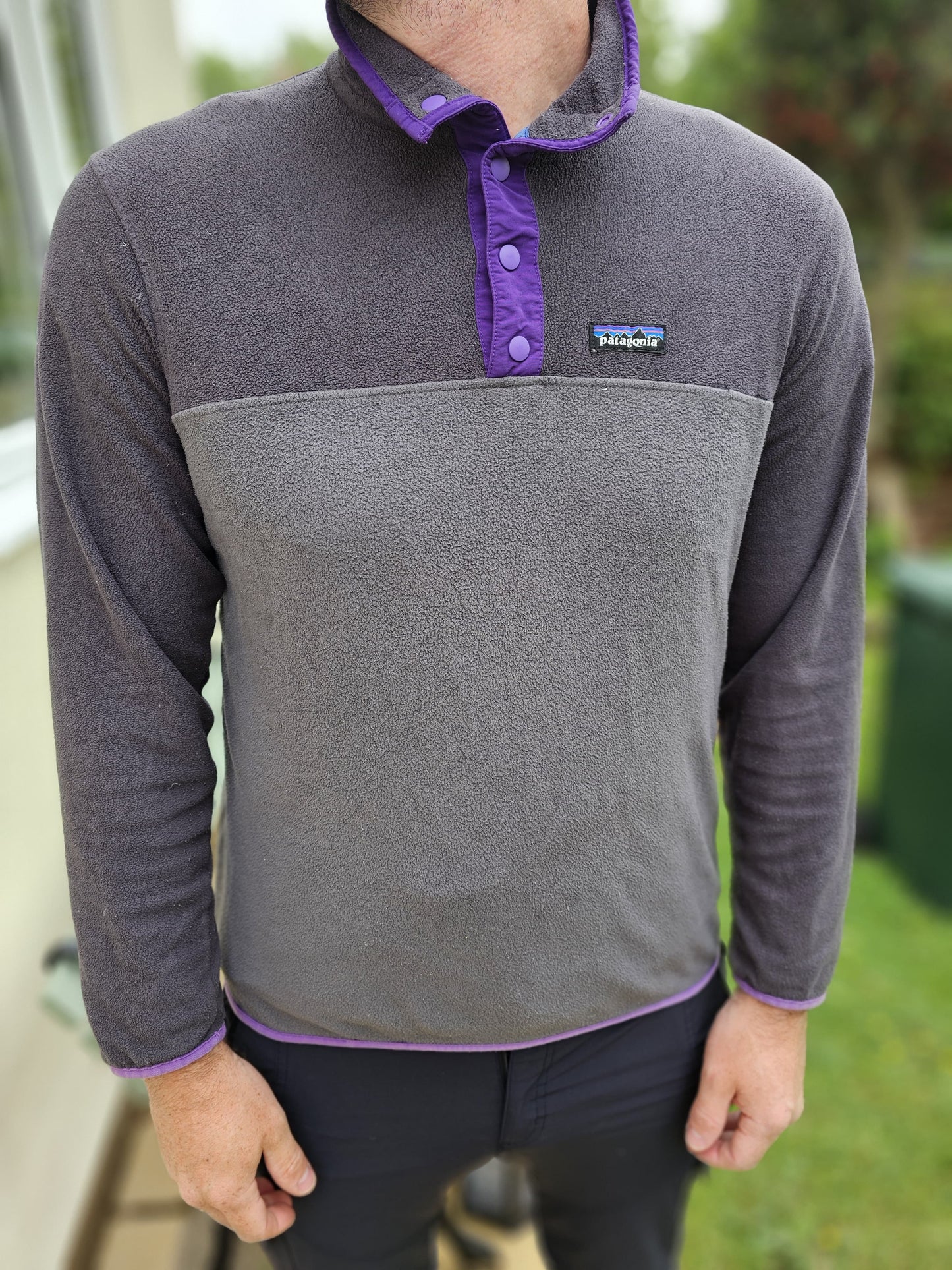 Patagonia Pullover Snap Button Up Fleece Jumper-M/Medium