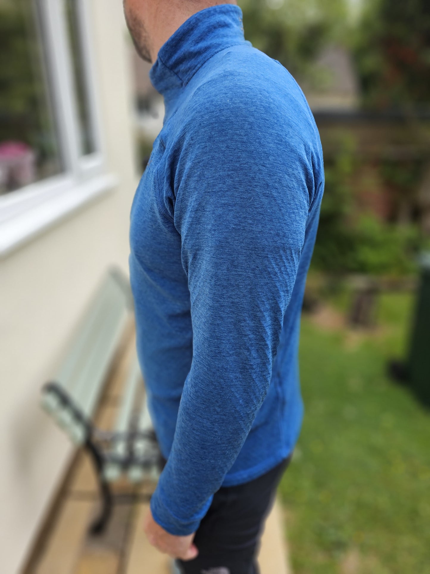 Rab Lightweight Thermic Blue Pullover 1/2 Fleece Jumper - L/Large