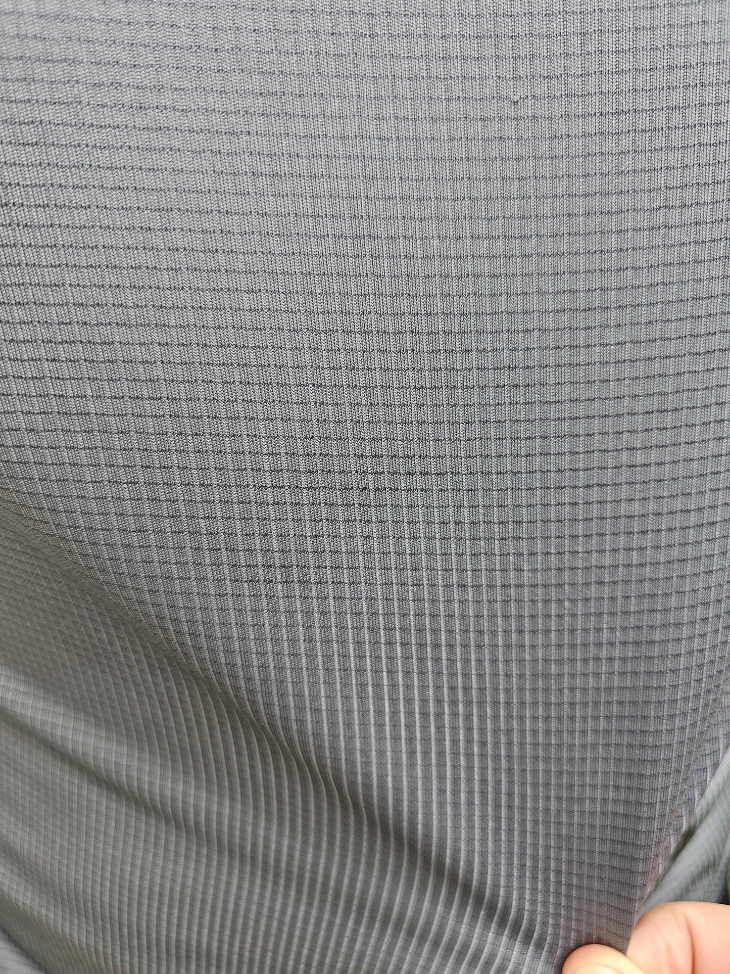 Under Armour Grey Long Sleeve 1/4 Zip Activewear Casual Top - M/Medium