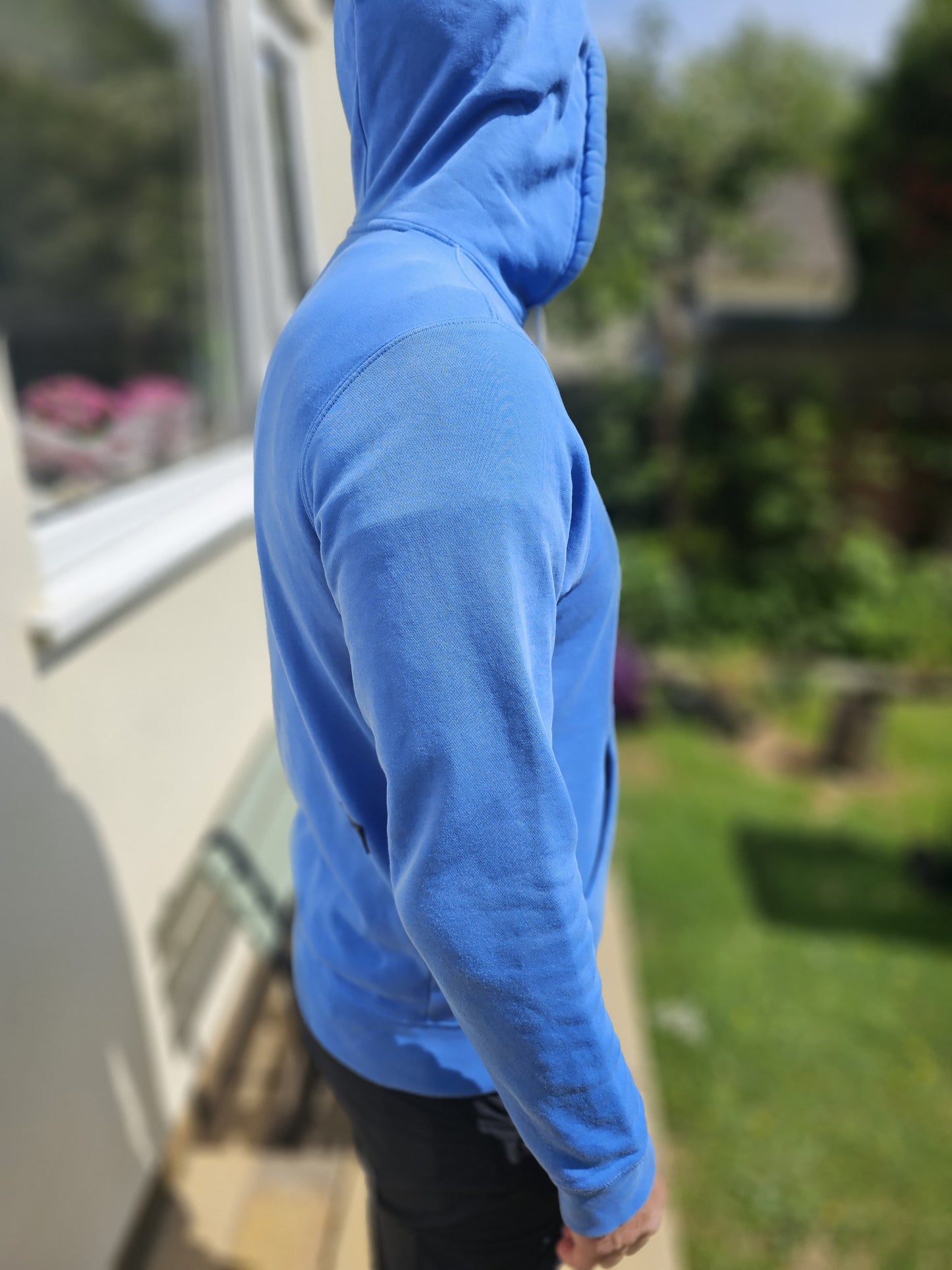 Nike SB Skateboarding Blue Big Spellout Unisex Hoodie - M/Medium