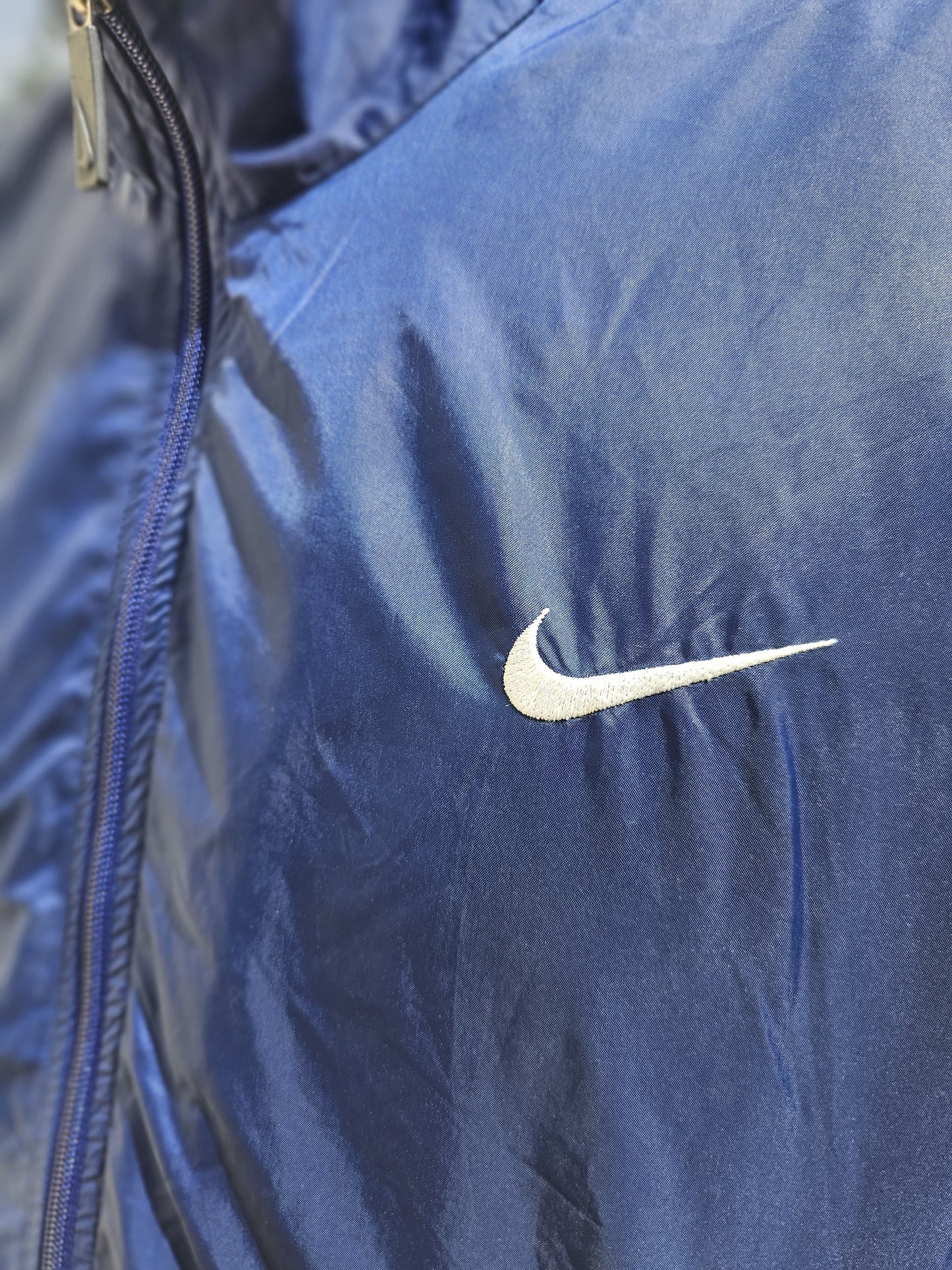 Vintage Nike Windbreaker Full Zip Hooded jacket 90s/Y2K - XL/Extra Large Casual