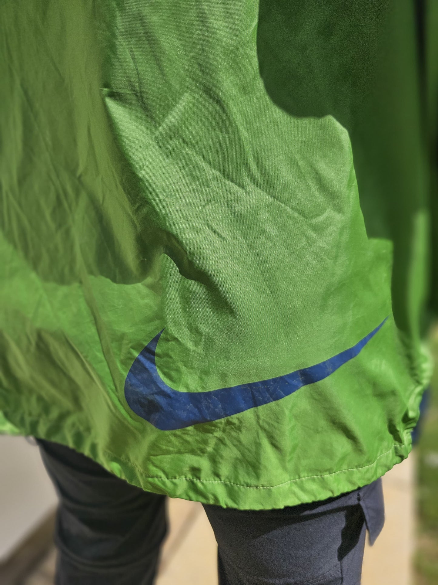 Vintage Nike Windbreaker Full Zip Hooded jacket 90s/Y2K - XL/Extra Large Casual