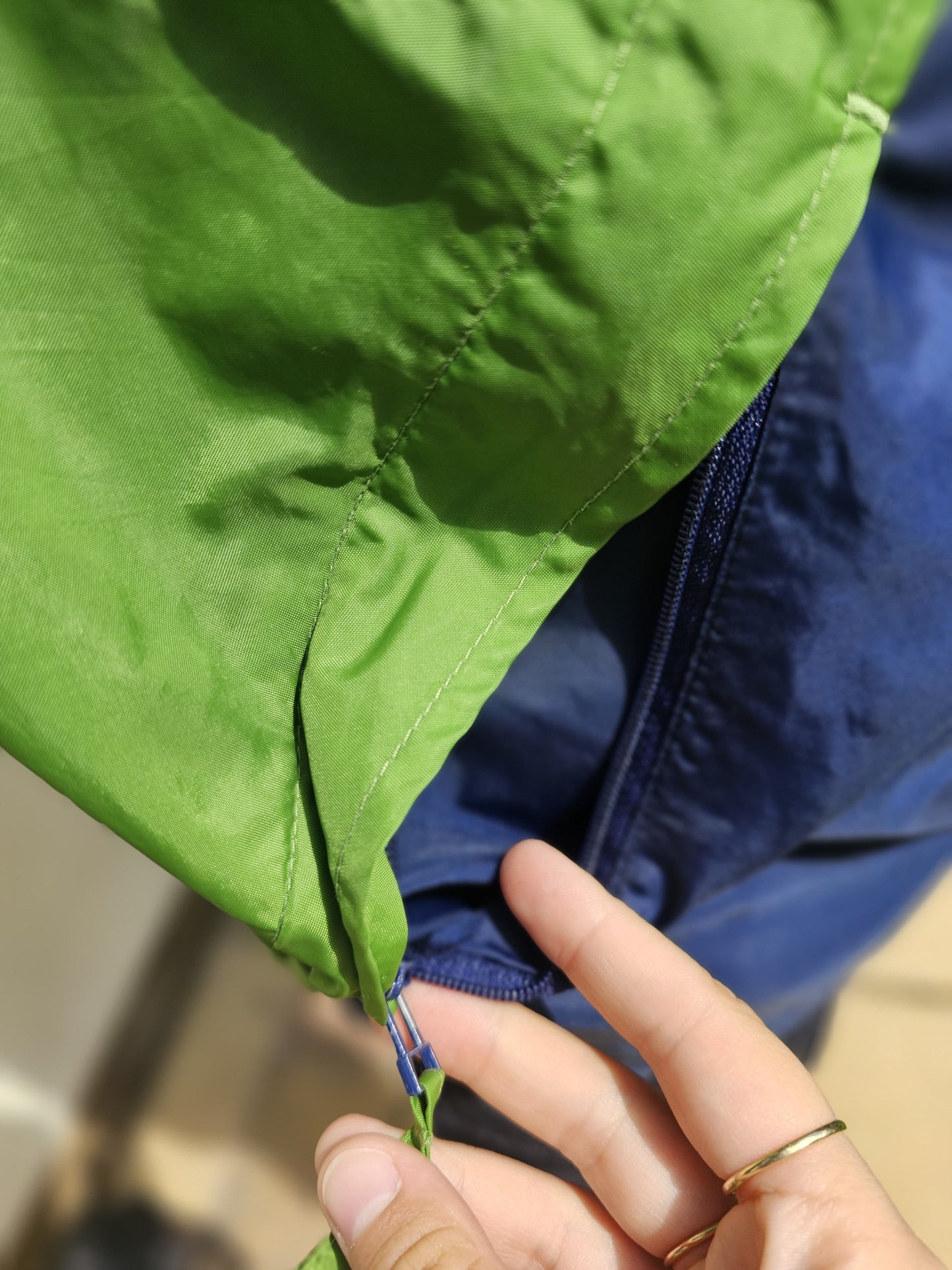 Vintage Nike Windbreaker Full Zip Hooded jacket 90s/Y2K - XL/Extra Large Casual