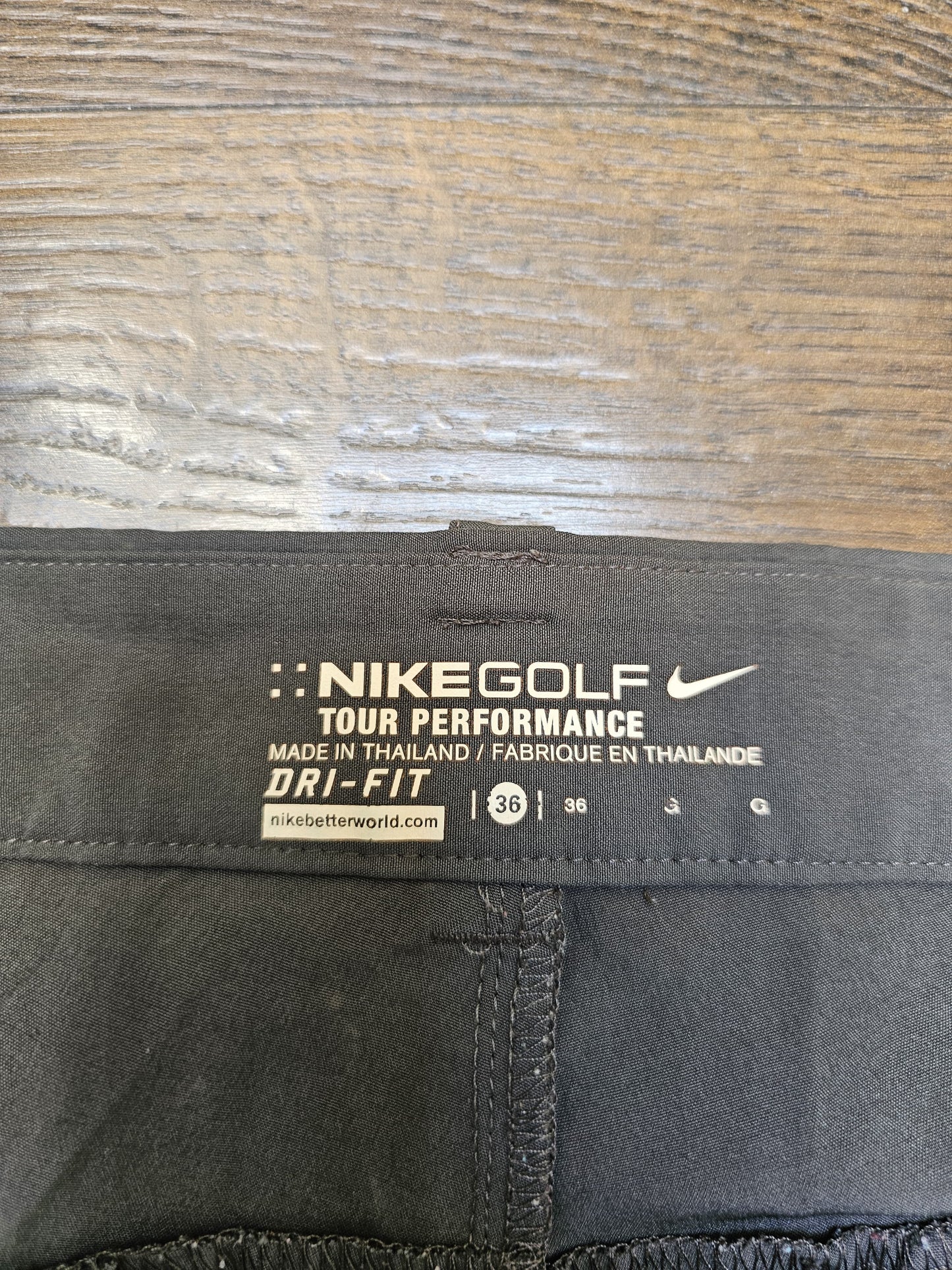 Nike Tour Performance GOLF grey shorts - Waist 36