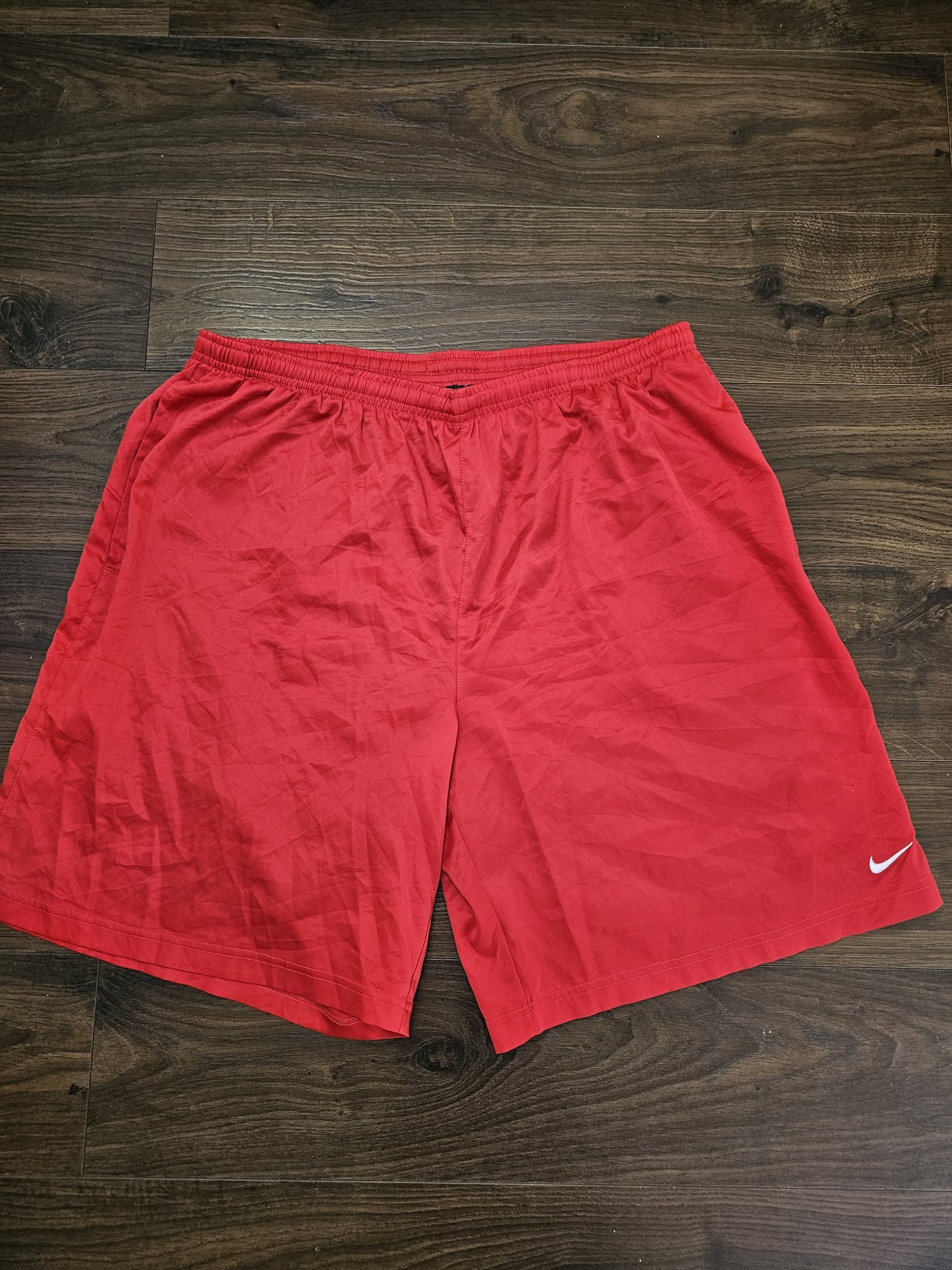 Nike Sportwear Activewear Red Lined Shorts - XXL/Extra Extra  Large/3XL