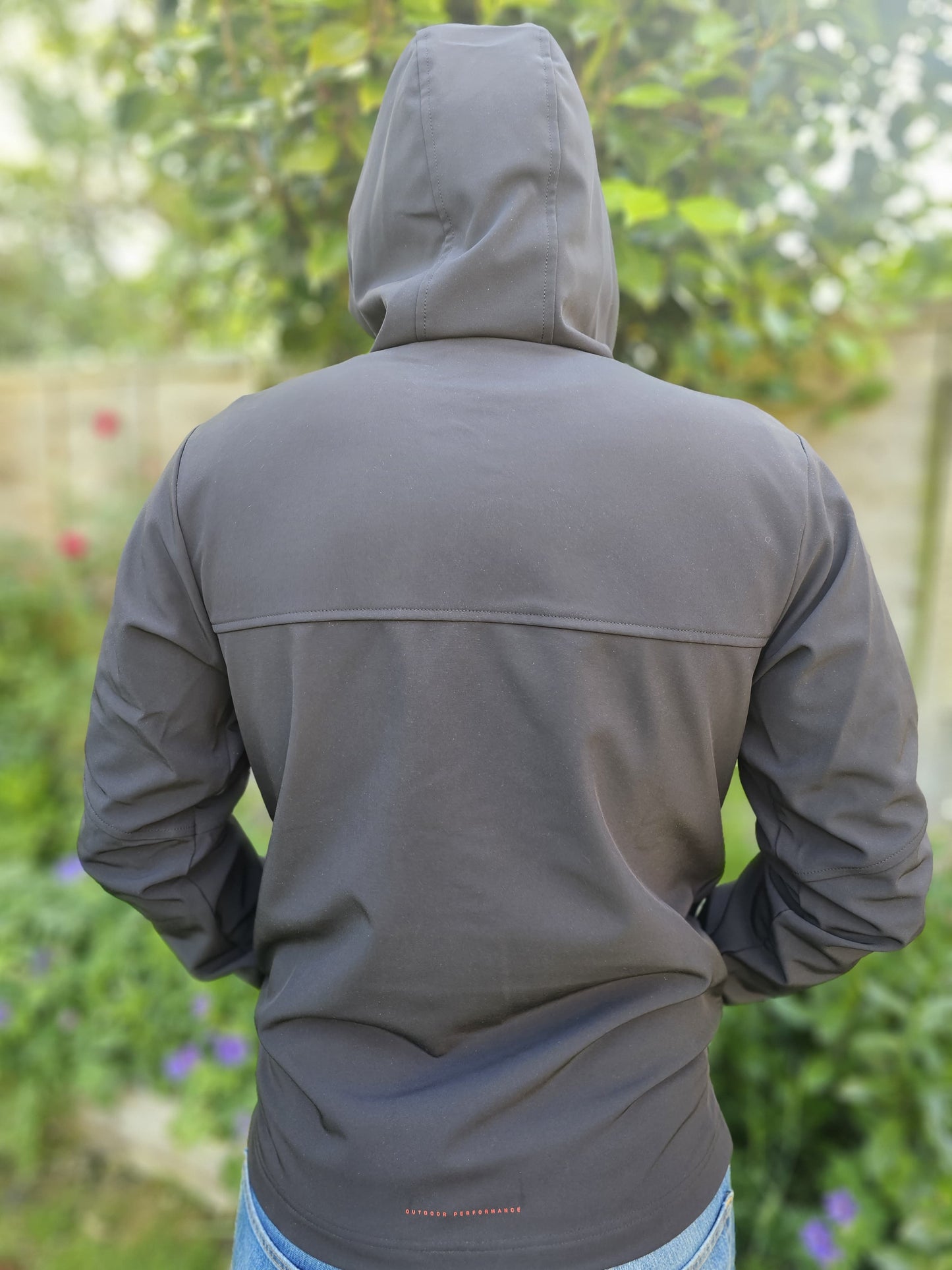 Brand New Technicals Black Soft Shell Hooded Casual/Hike/Streetwear Full Zip Jacket - M/Medium