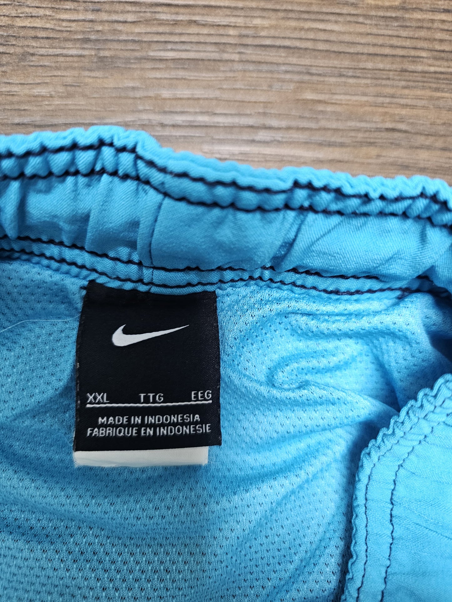 Nike Activewear/Casual/Swim Navy/Turquoise Shorts - XXL/Extra Extra Large