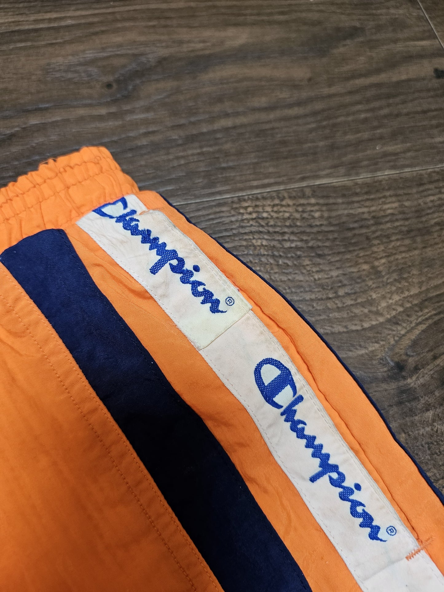 Champion Vintage Activewear/Casual/Swim Orange Shorts - L/Large (36-38)