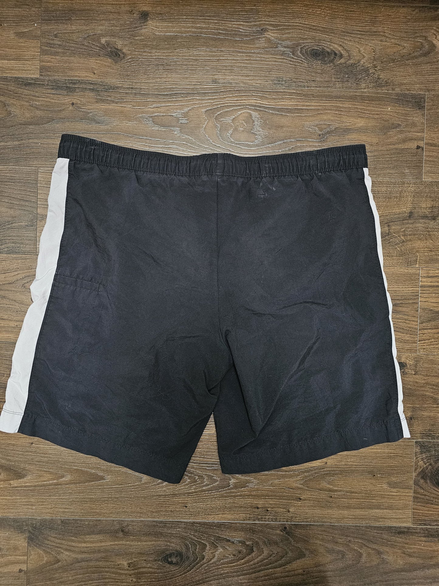 Nike Silver Tag Y2K Activewear/Casual/ Black/Grey Shorts - XL/Extra Large