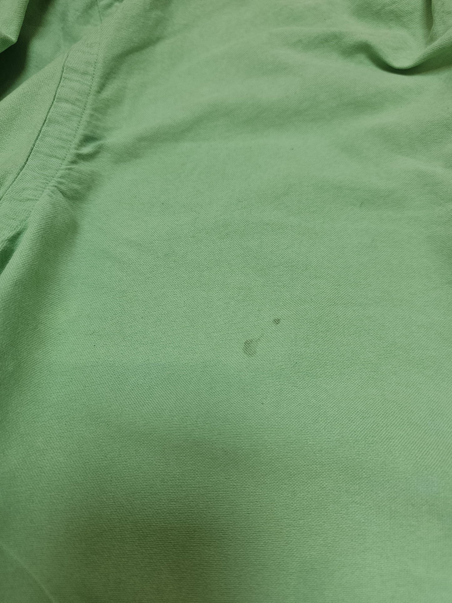 Mens Ralph Lauren Light Green Button Up Slim Fit Collared Shirt - S/Small