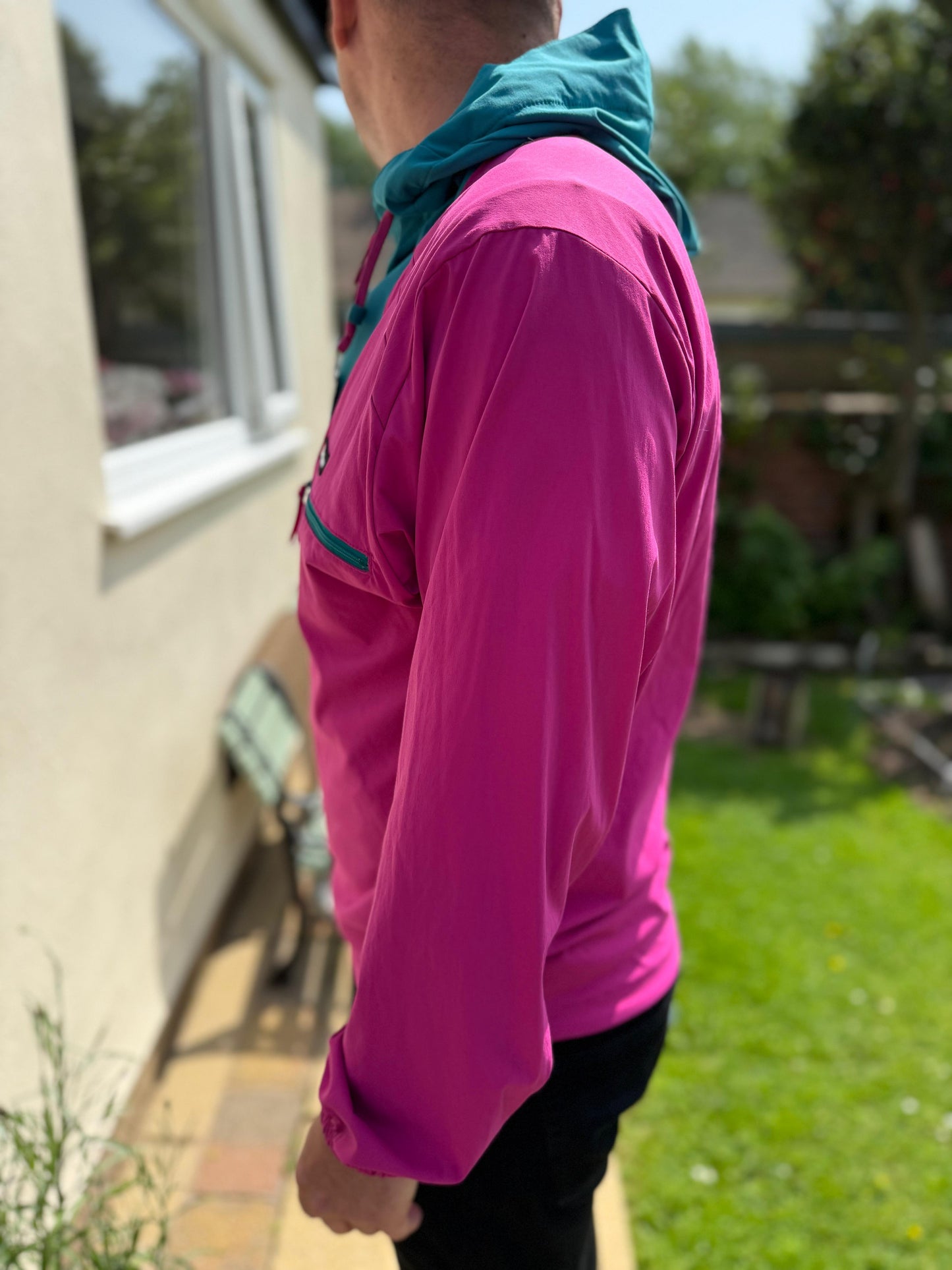Berghaus Unisex Wind Shirt 90 1/2 Zip Hooded Jacket - M/Medium