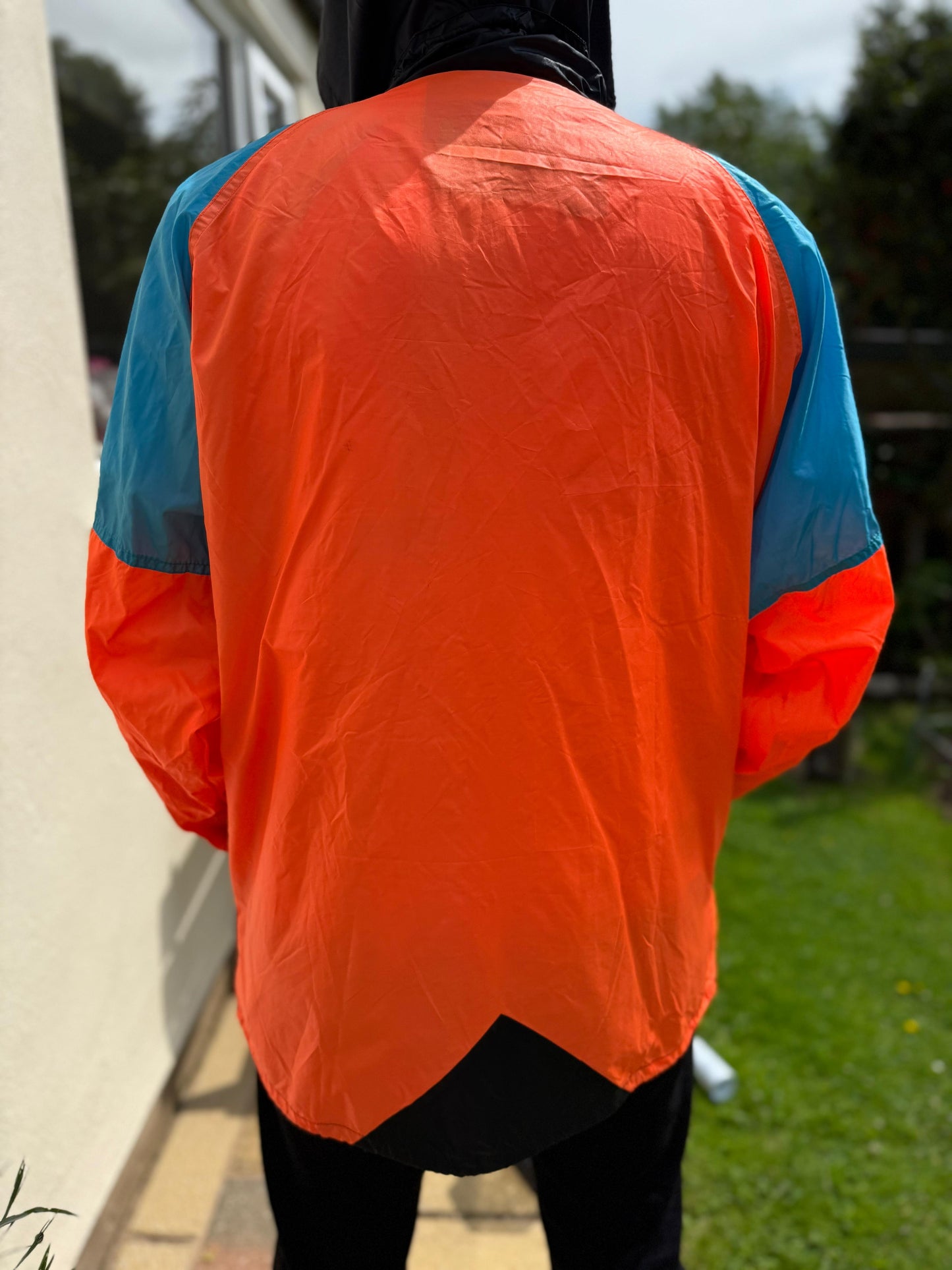 Awesome Campri Rapids Retro Full Zip Hooded Windbreaker Jacket - L/Large