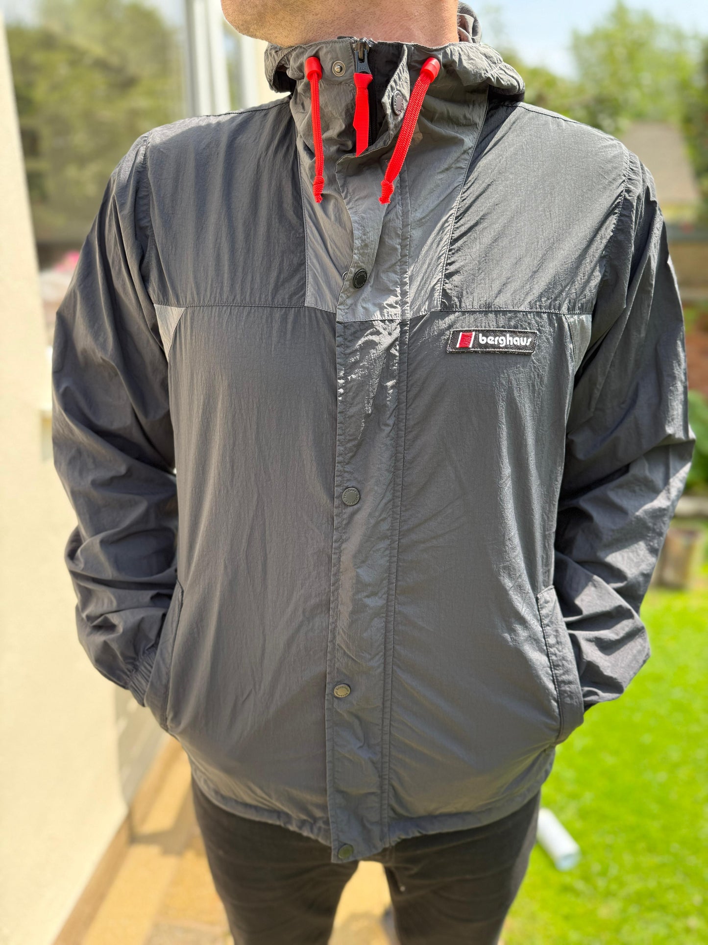 Berghaus Unisex Windbreaker 21 Full Zip Jacket - L/Large