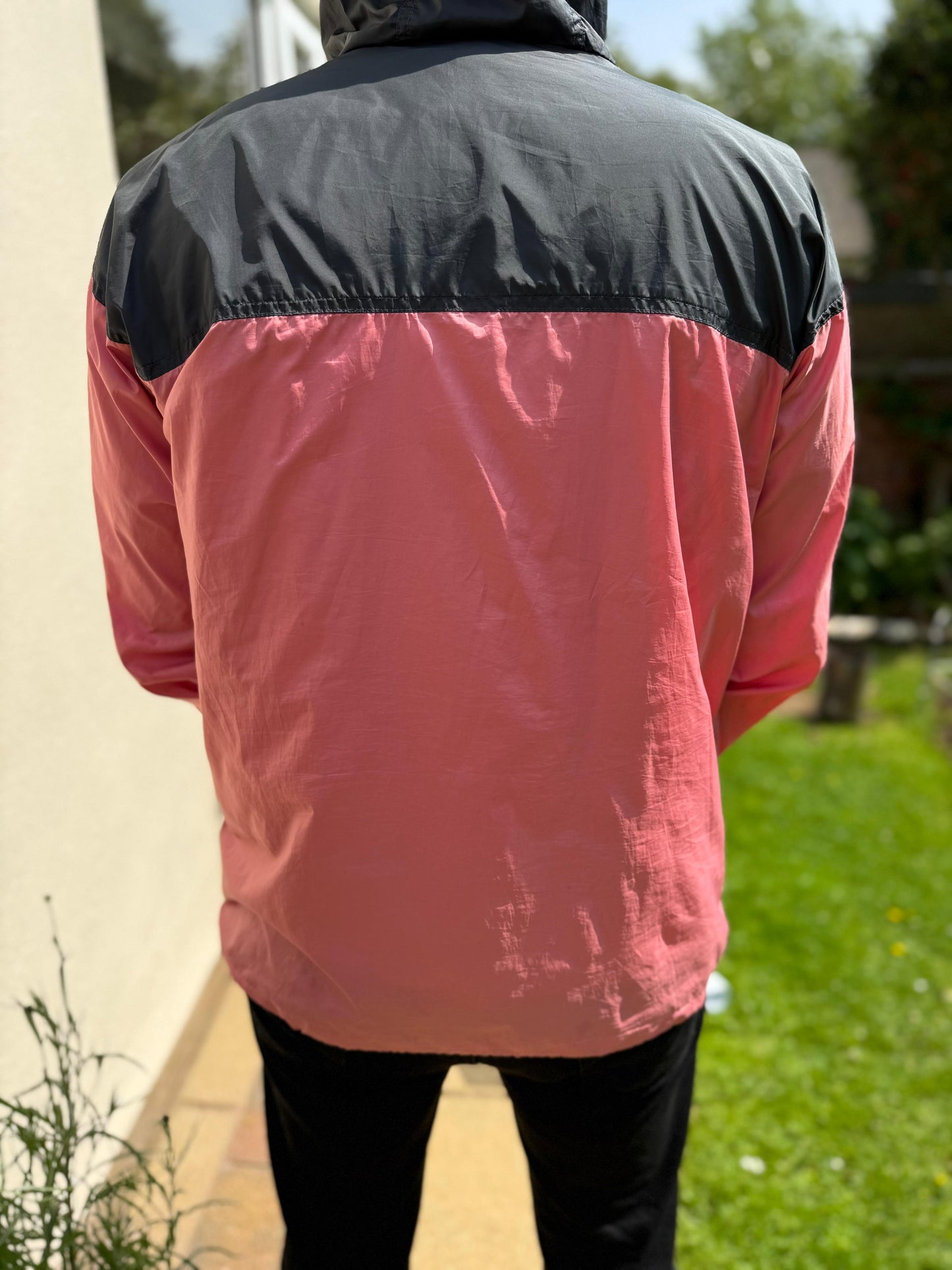 Columbia Pullover Hooded Windbreaker Jacket Multicolour - L/Large