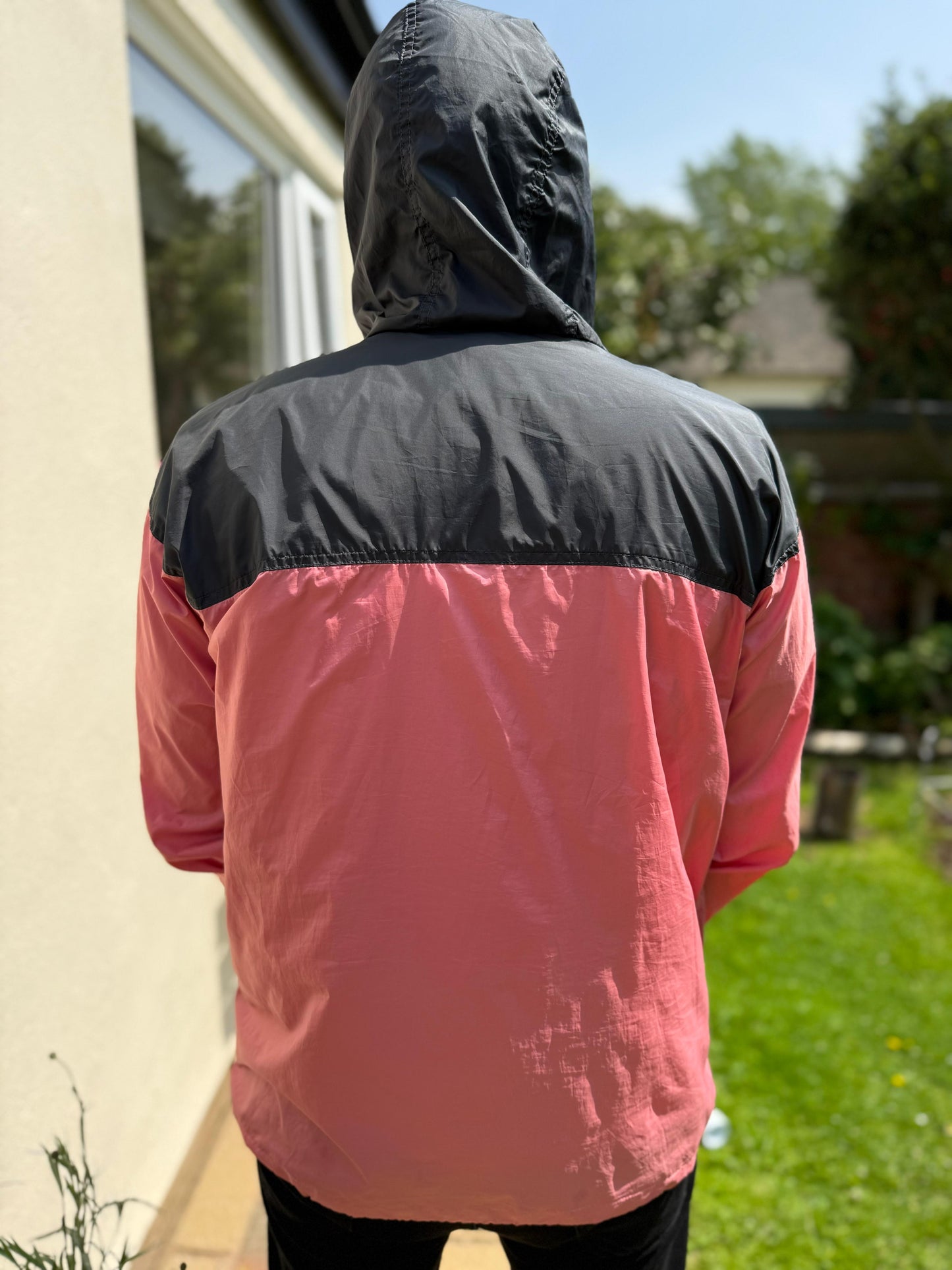 Columbia Pullover Hooded Windbreaker Jacket Multicolour - L/Large