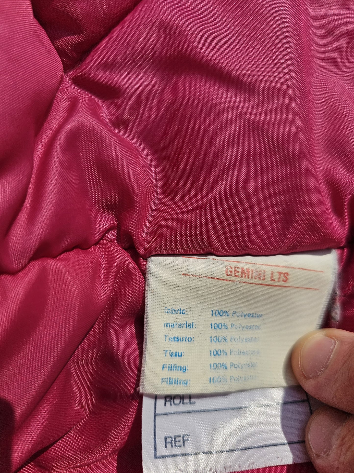Vintage Berghaus Neidhart Gemini LTS Blue/Pink Full Zip Windbreaker 90s Coat/Jacket - Size 36