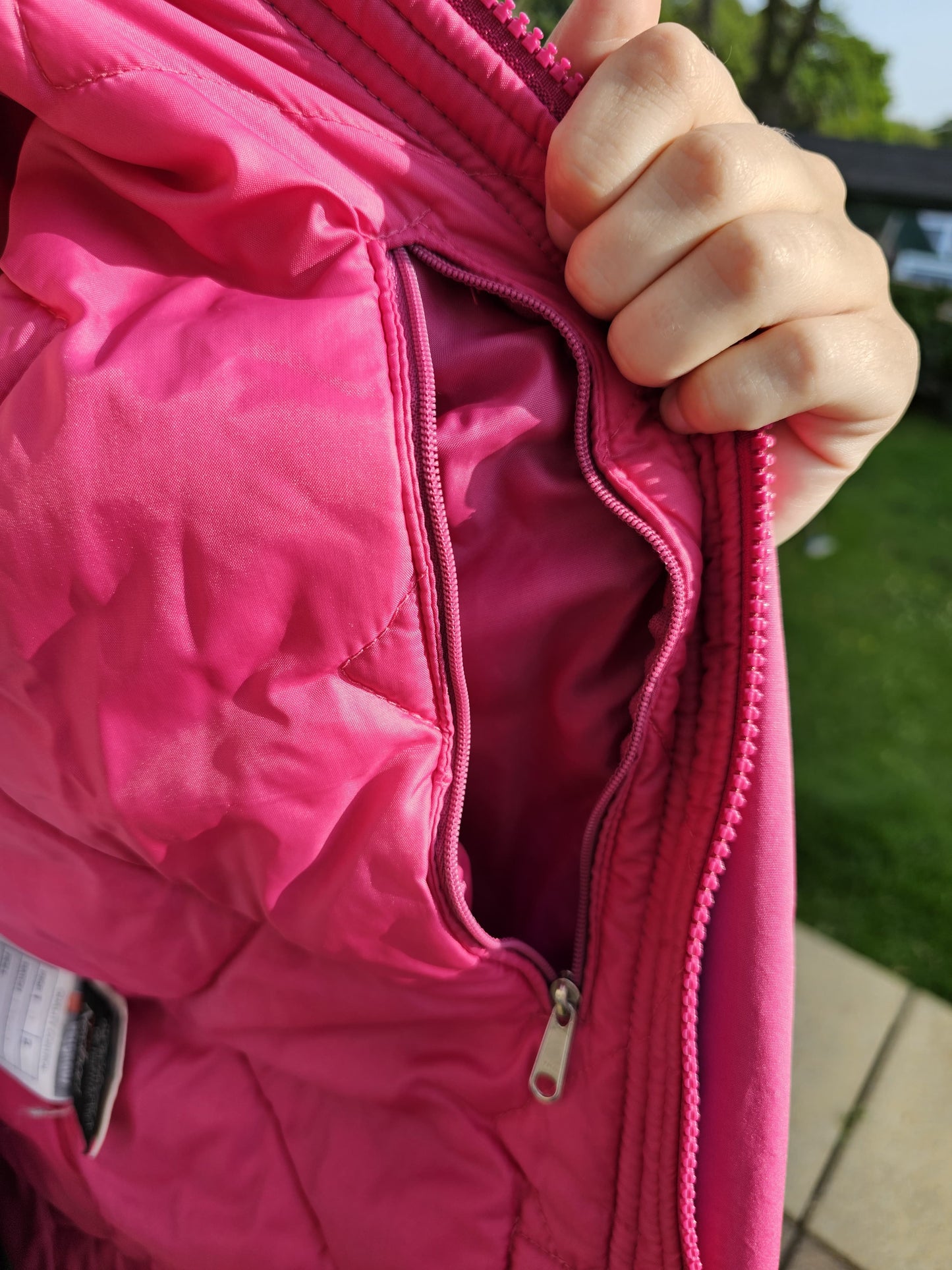 Vintage Berghaus Neidhart Gemini LTS Blue/Pink Full Zip Windbreaker 90s Coat/Jacket - Size 36