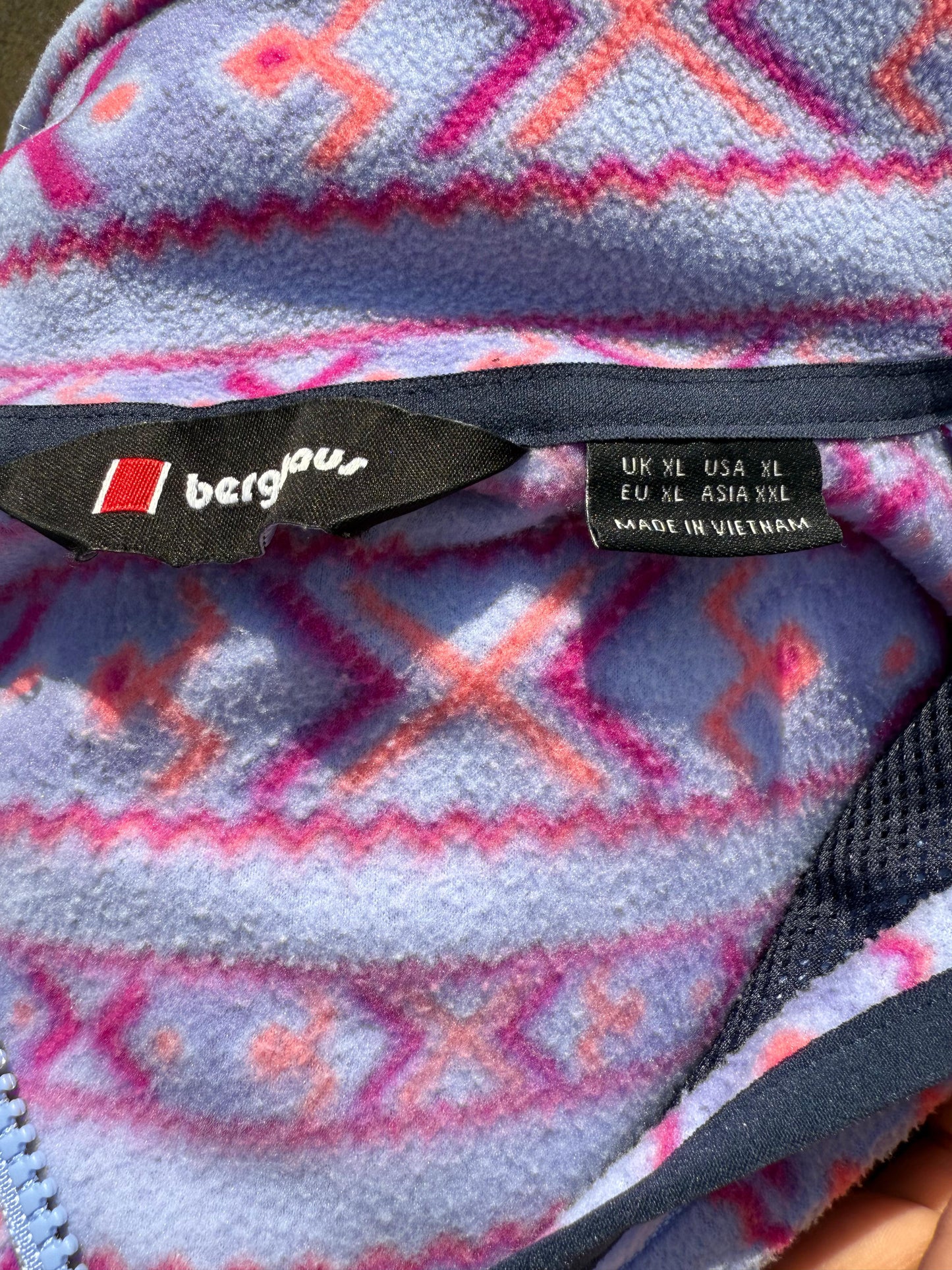 Berghaus Dean Street Aztec Trango Fleece Pullover Jumper - XL/Extra Large