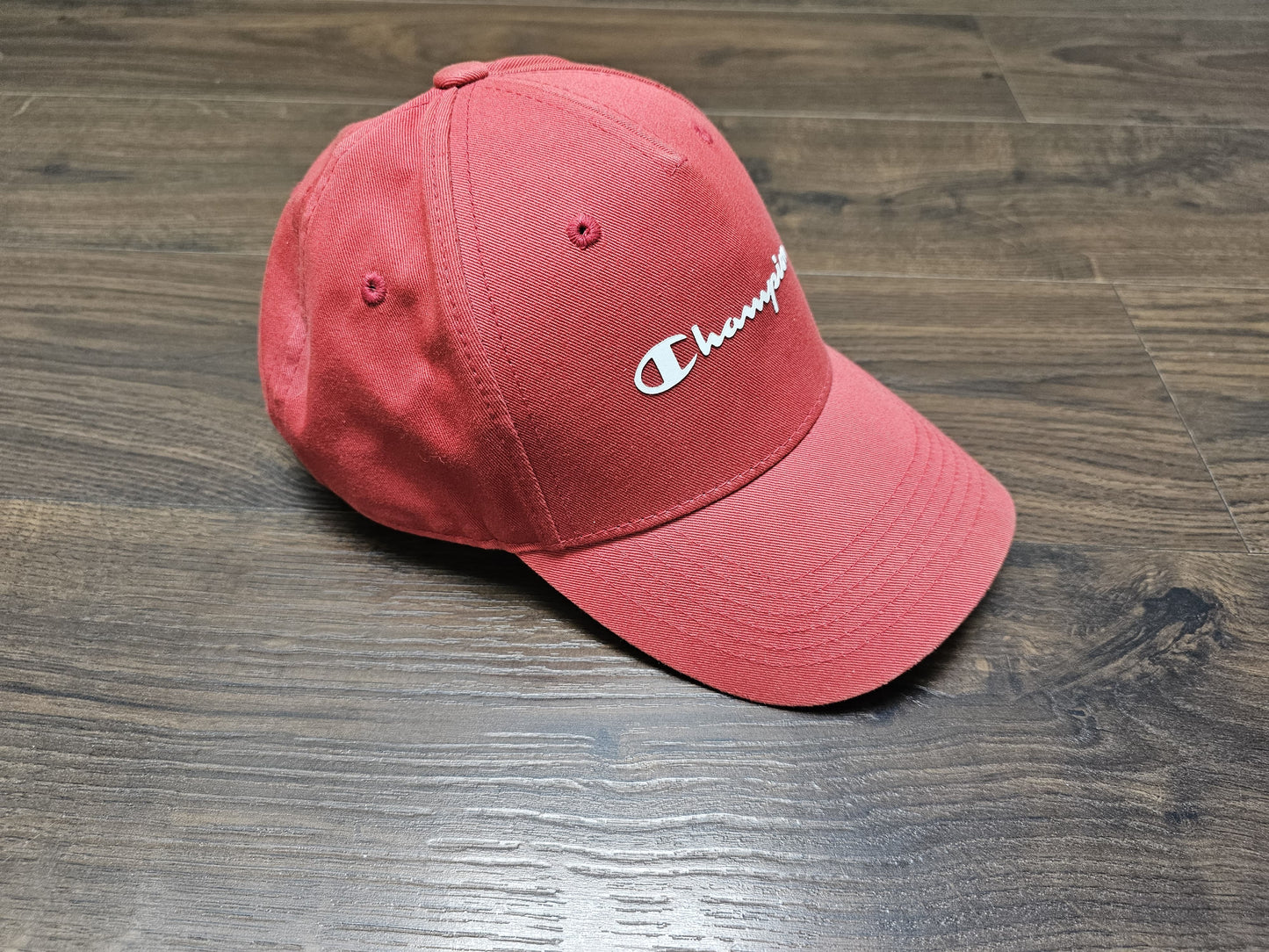 Champion Adjustable Cap/Hat - Red - Unisex - One Size