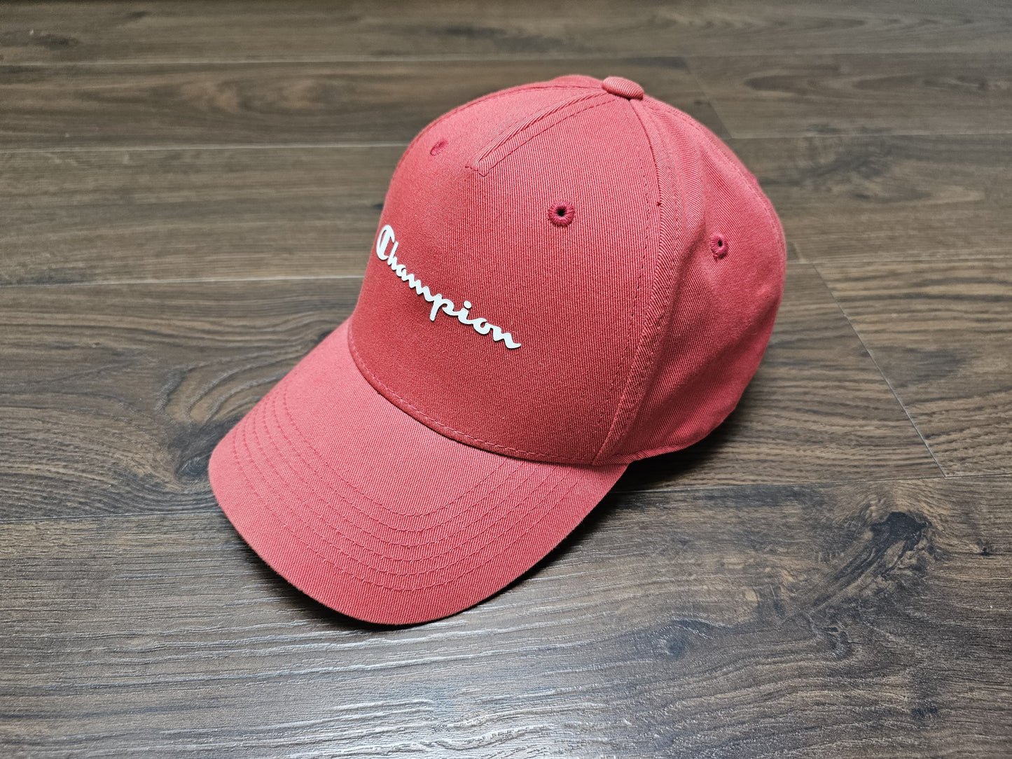 Champion Adjustable Cap/Hat - Red - Unisex - One Size