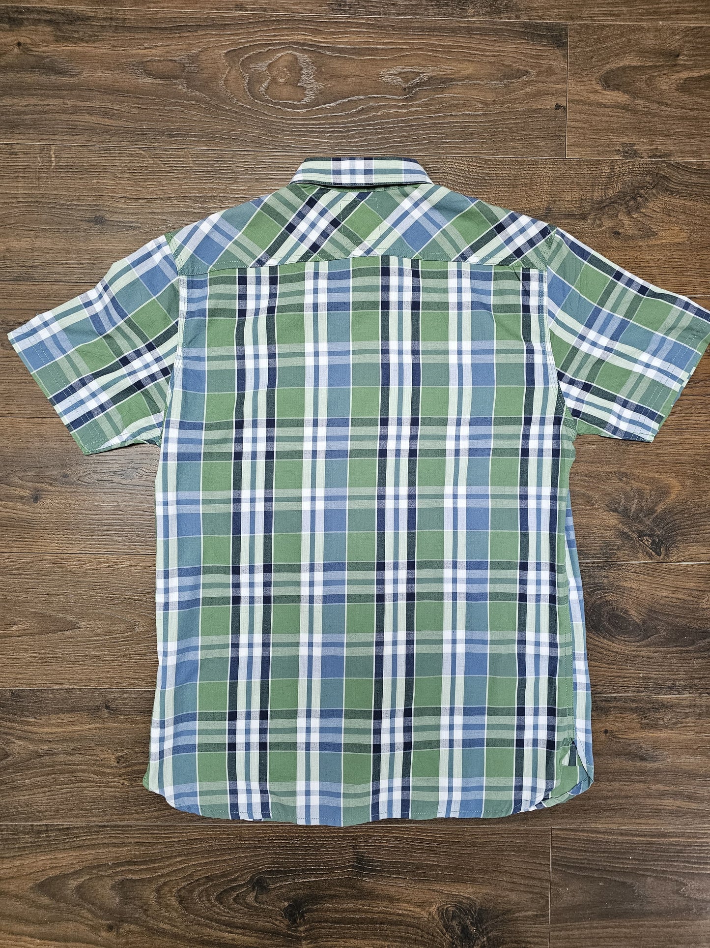 Mens Levi's Short Sleeve Check Checkered Shirt/Over Shirt - S/Small