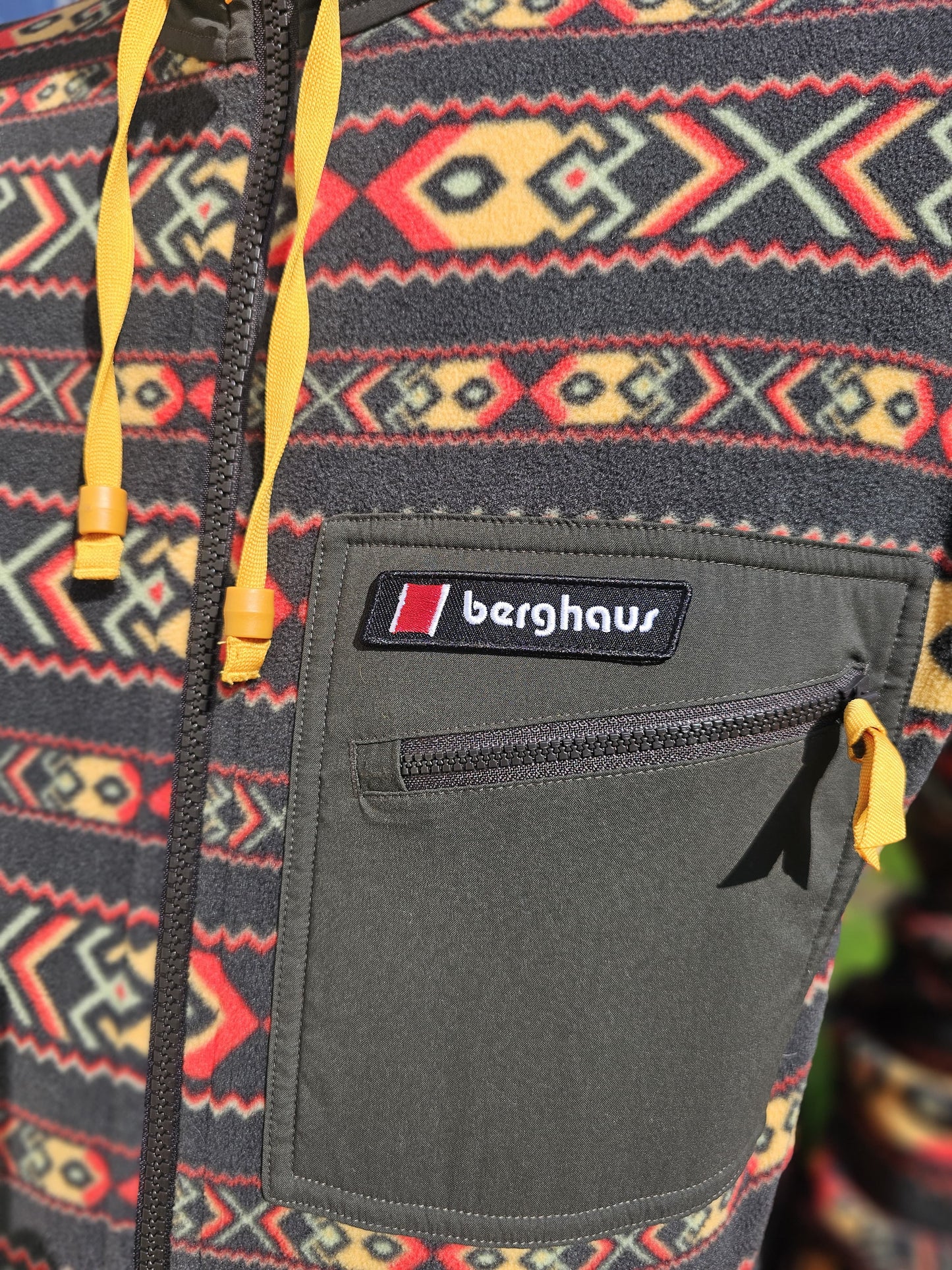 Berghaus Ascent 91 Dean Street Aztec Full Zip Jacket - Unisex - M/Medium