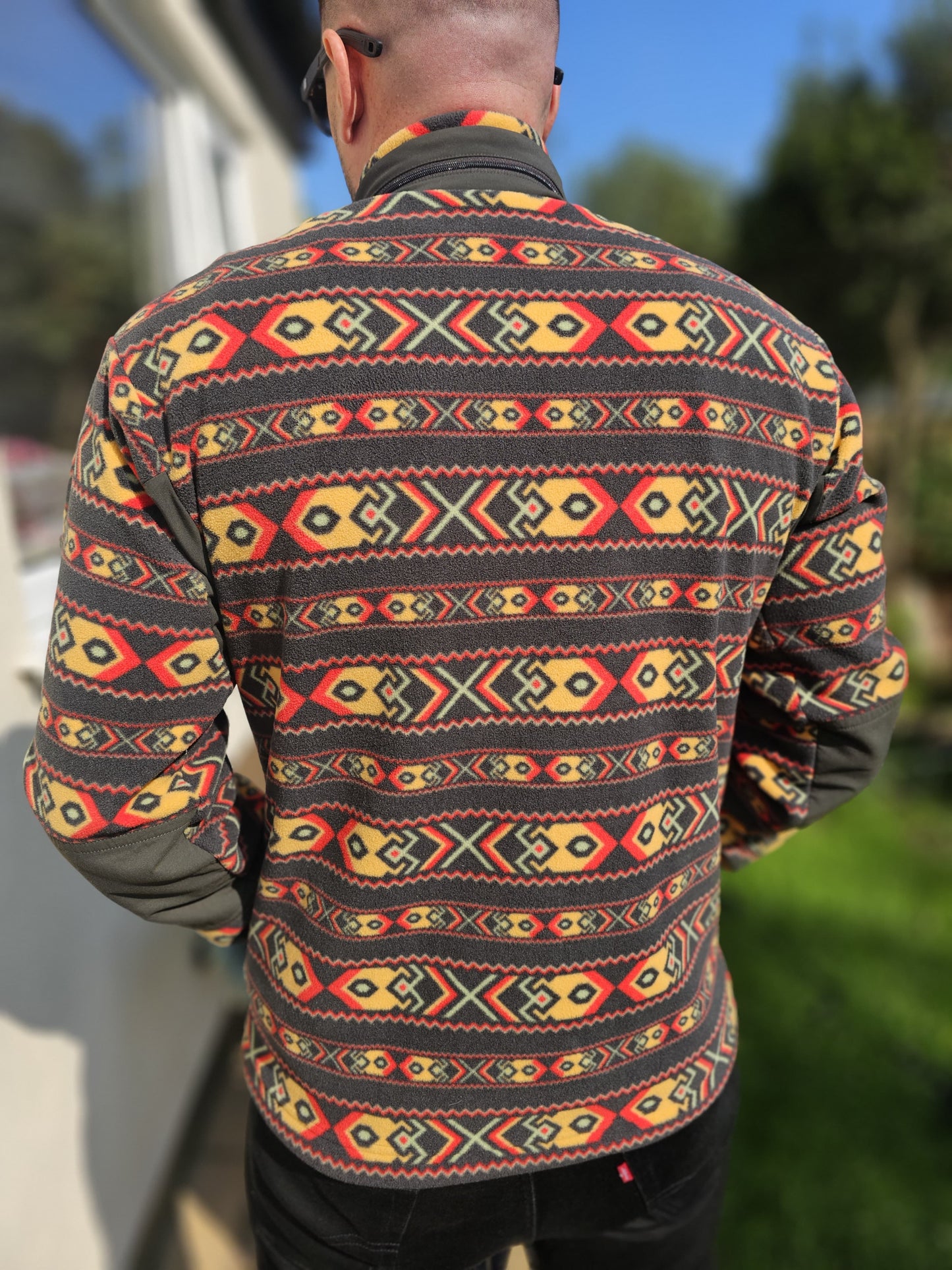 Berghaus Ascent 91 Dean Street Aztec Full Zip Jacket - Unisex - M/Medium