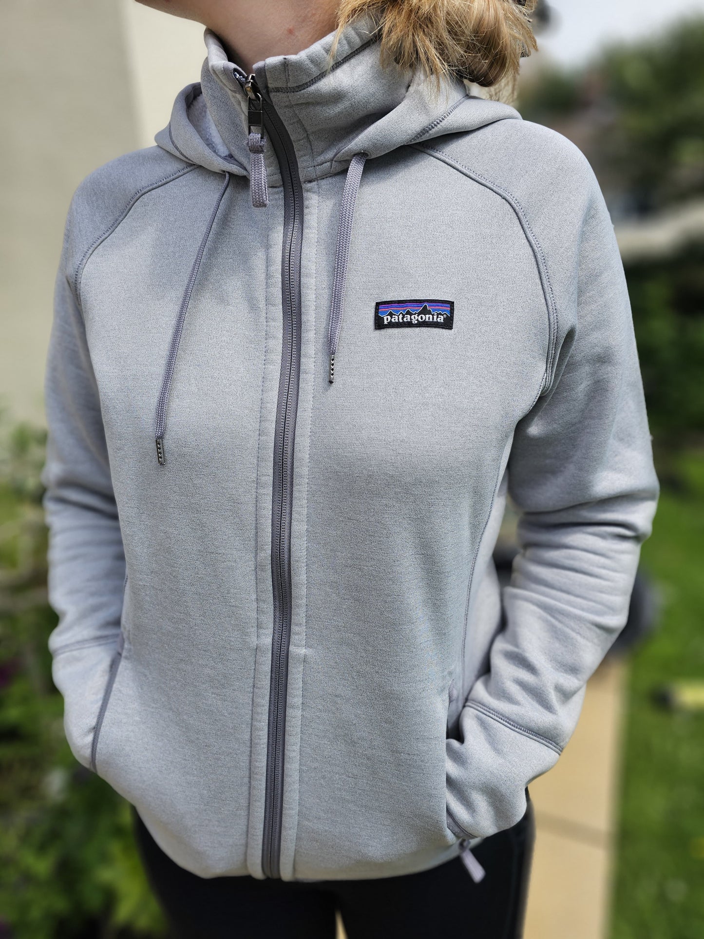 Womens Patagonia Tech Fleece Hoodie Full Zip Jacket - M/Medium