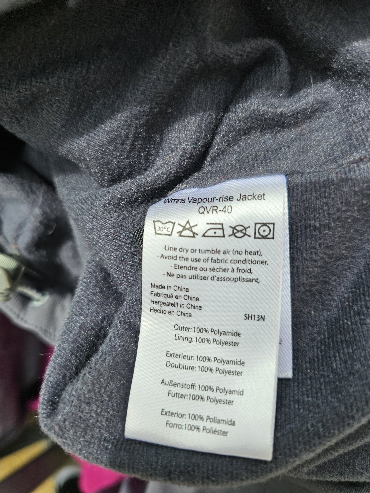 Rab Vapour-Rise Pertex Equilibrium Full Zip Hooded Soft Shell Jacket - UK 8