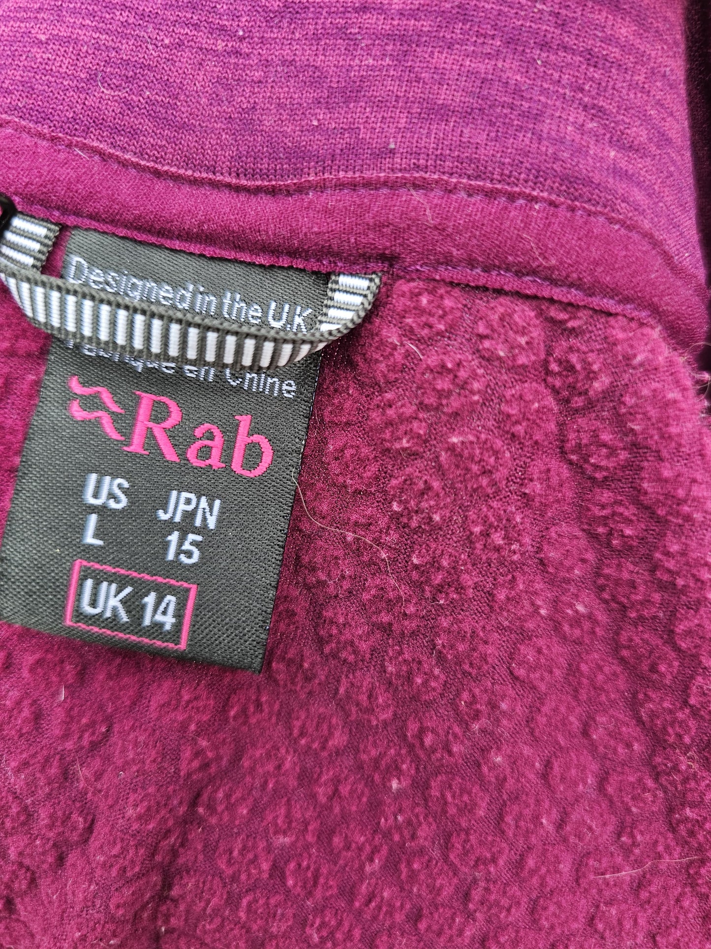Rab Womens Nexus 1/2 Zip Pullover Thermic Fleece Jumper - UK 14