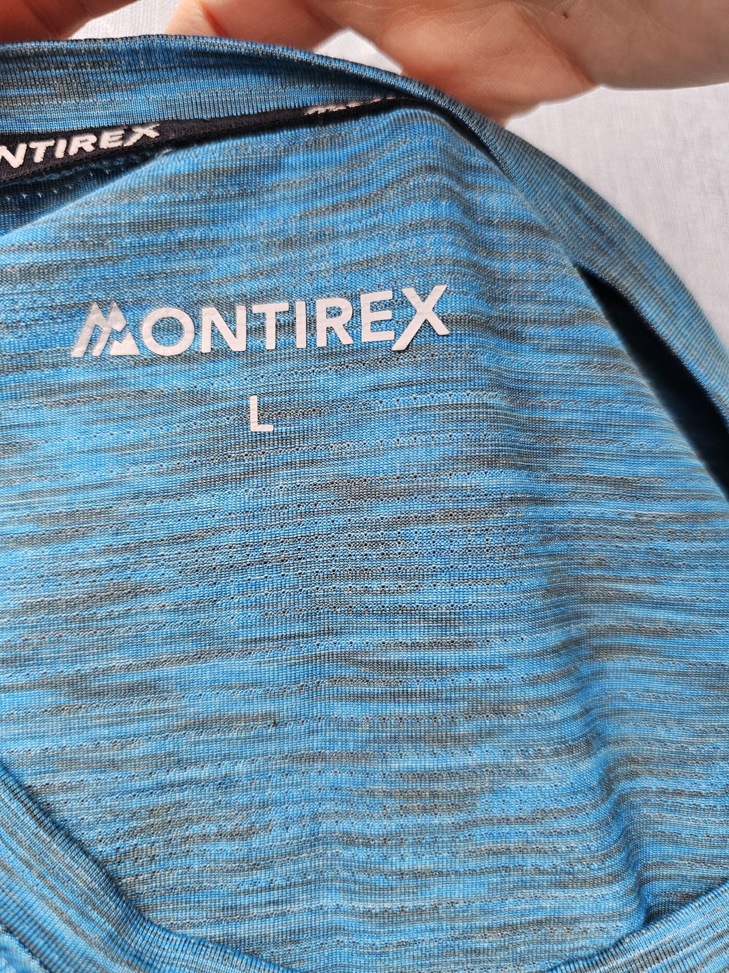 Montirex Mens Short Sleeve Pullover Activewear Top - L/Large