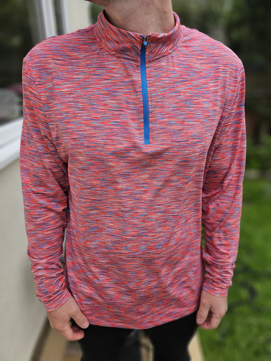 Montirex 1/4 Zip Long Sleeve Pullover Top - XL/Extra Large