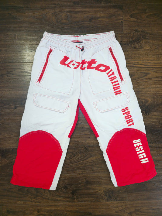 Vintage LOTTO Italia 3/4 Tracksuit Sport Activewear Bottoms - W32/L21
