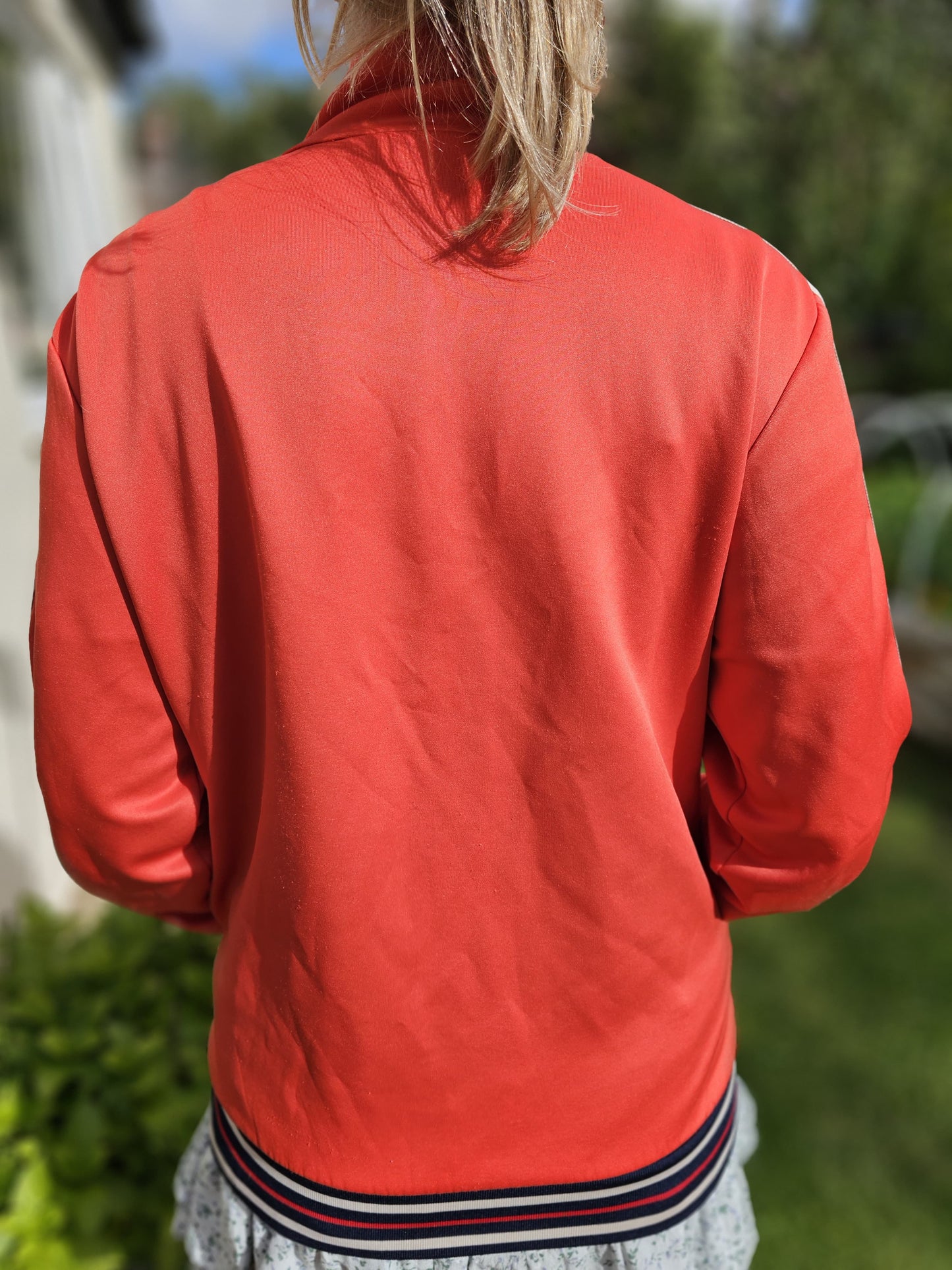 Vintage FILA Tracksuit Style Full Zip Retro Activewear Jacket - S/Small