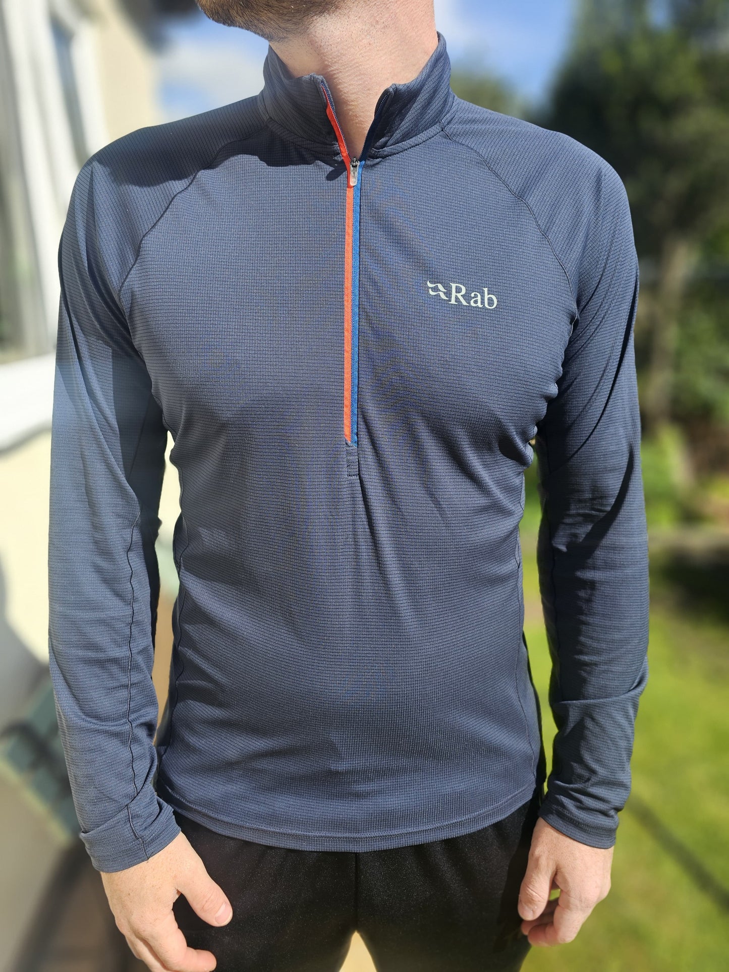 Rab Long Sleeve 1/2 Zip Base Layer Top - M/Medium