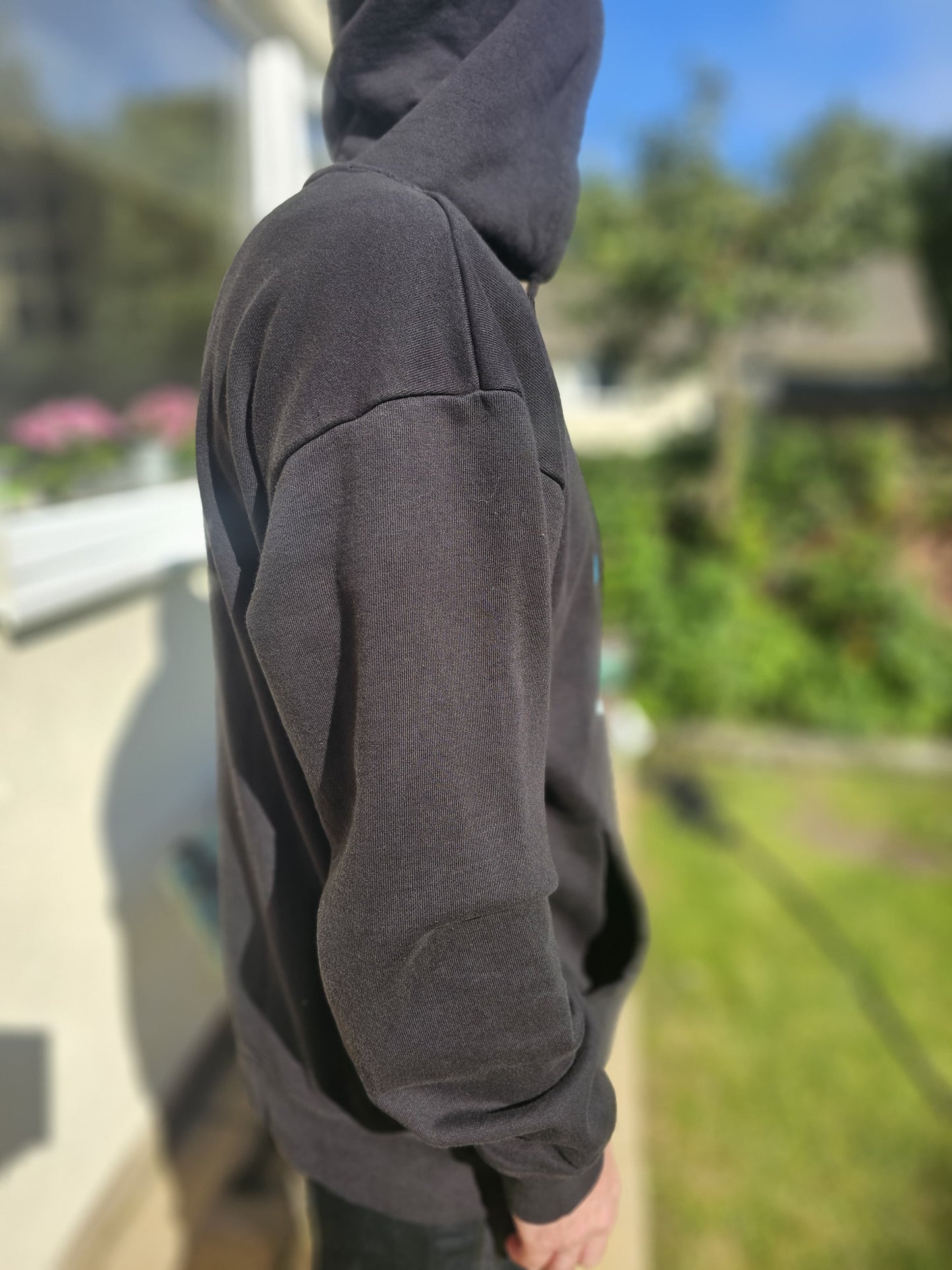 Brand New Market Lil Devil Spellout Black Pullover Hoodie - XL/Extra Large - RRP £125