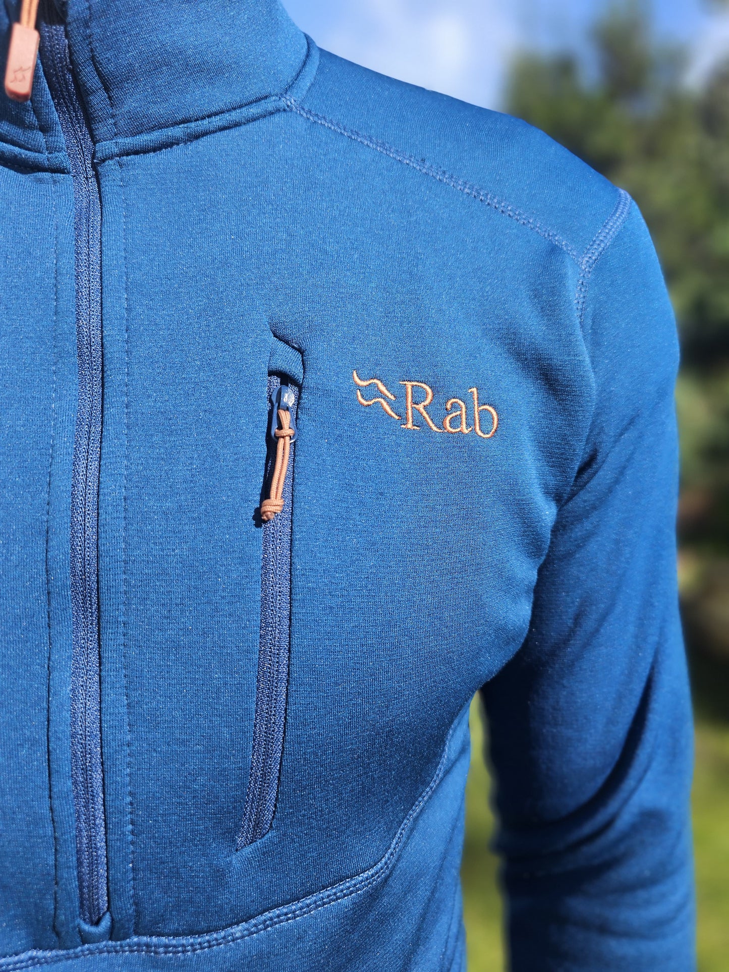 Rab 1/2 Zip Mid Layer Long Sleeve Jumper - M/Medium