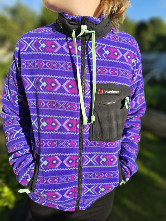 Berghaus Ascent 91 Dean Street Aztec Full Zip Jacket - Unisex - S/Small