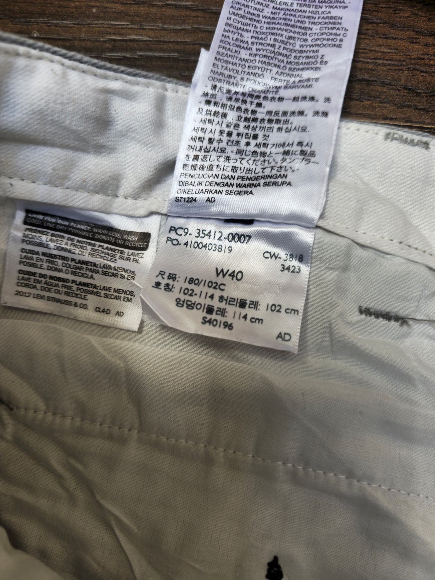 Men’s Dockers Chino Shorts - W40/L10 – Smart Casual Cotton Summer Shorts