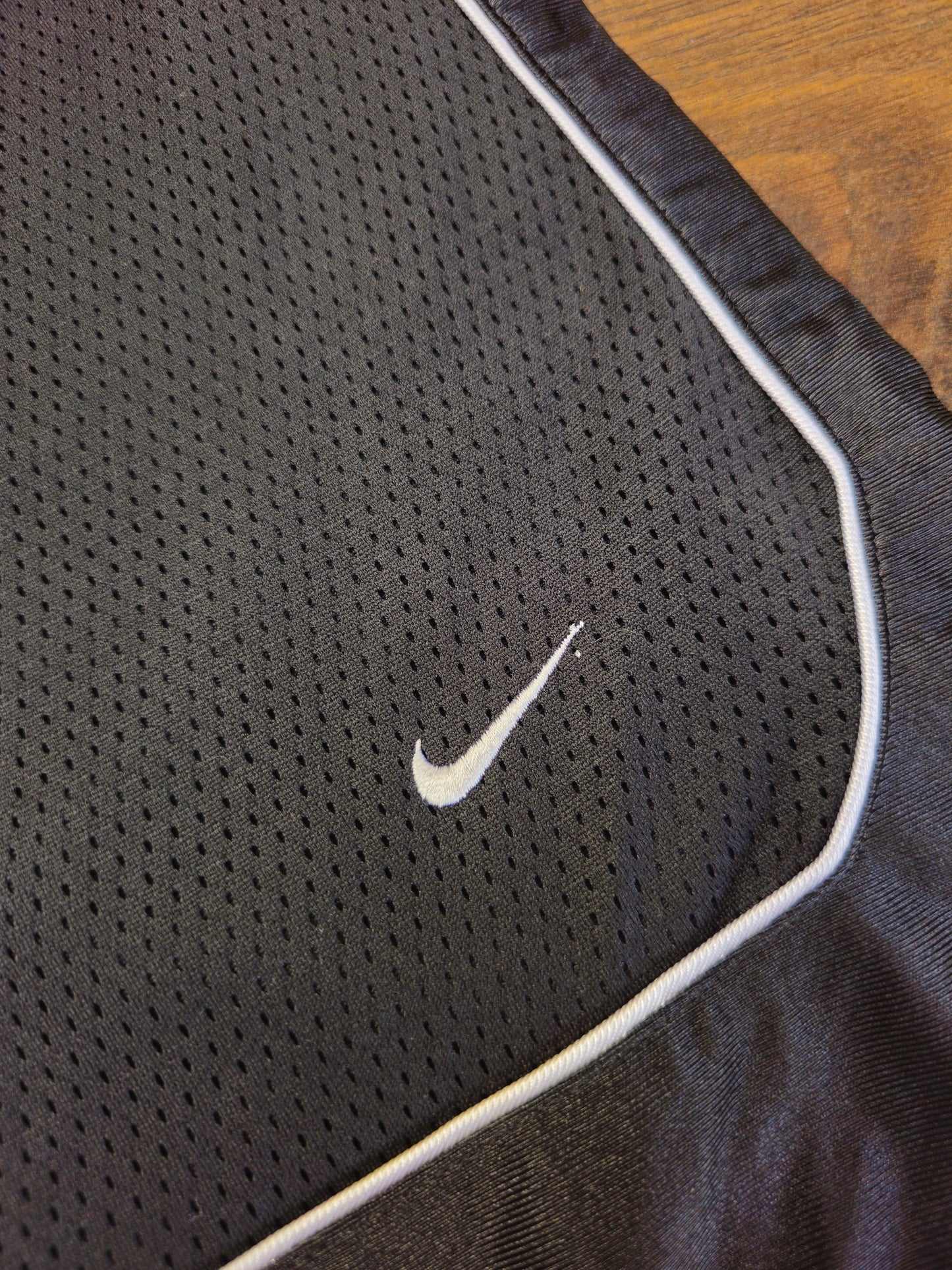 Nike Vintage Silver Tag Black Basketball Style Shorts - XXL/2XL/Extra Extra Large