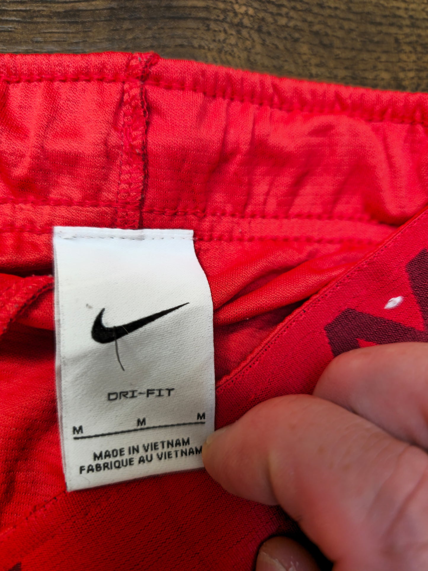 Nike Dri-Fit Deep Red Activewear Shorts - M/Medium